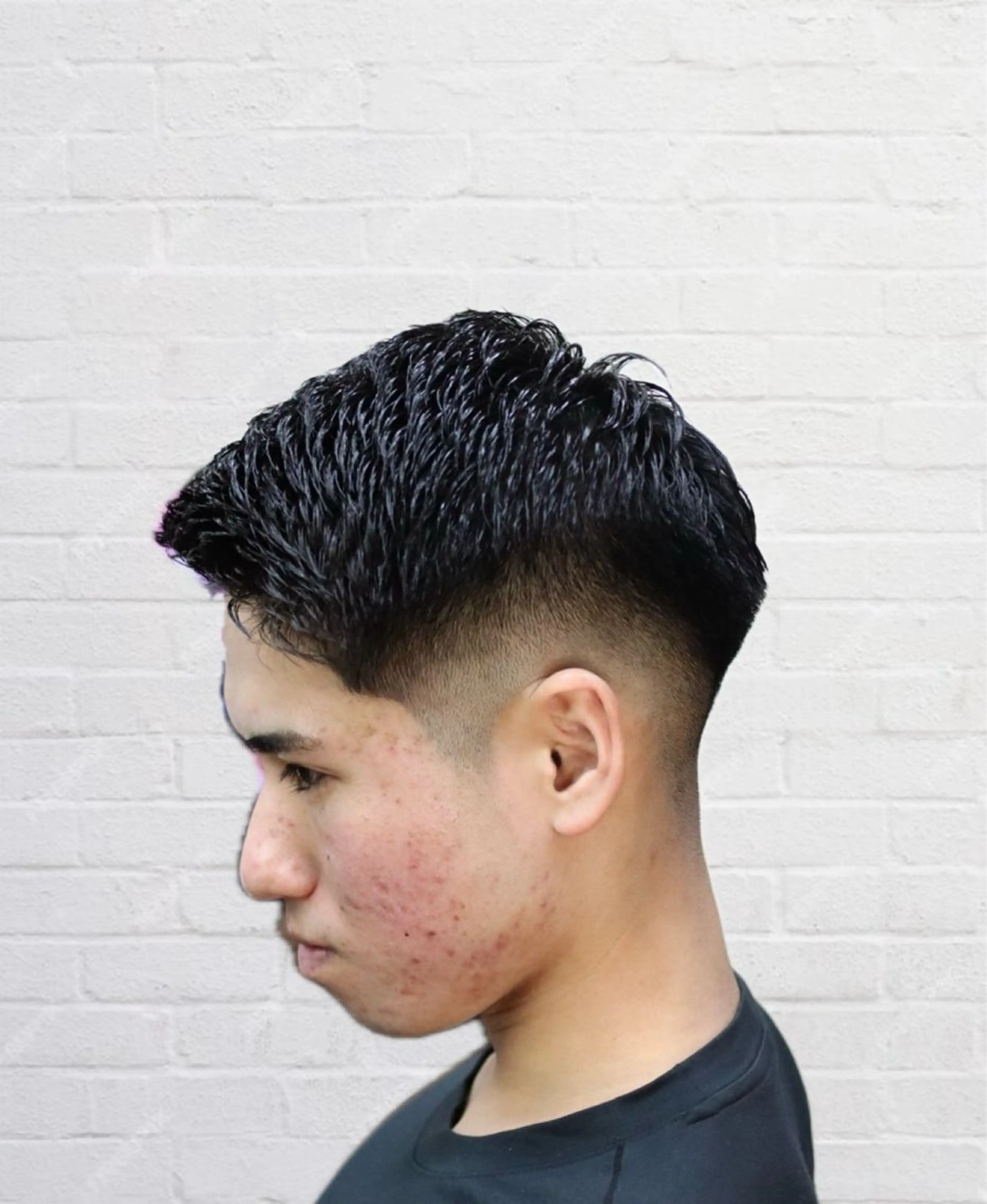 カット+アイロンパーマ+トリートメント+ブローセットの写真