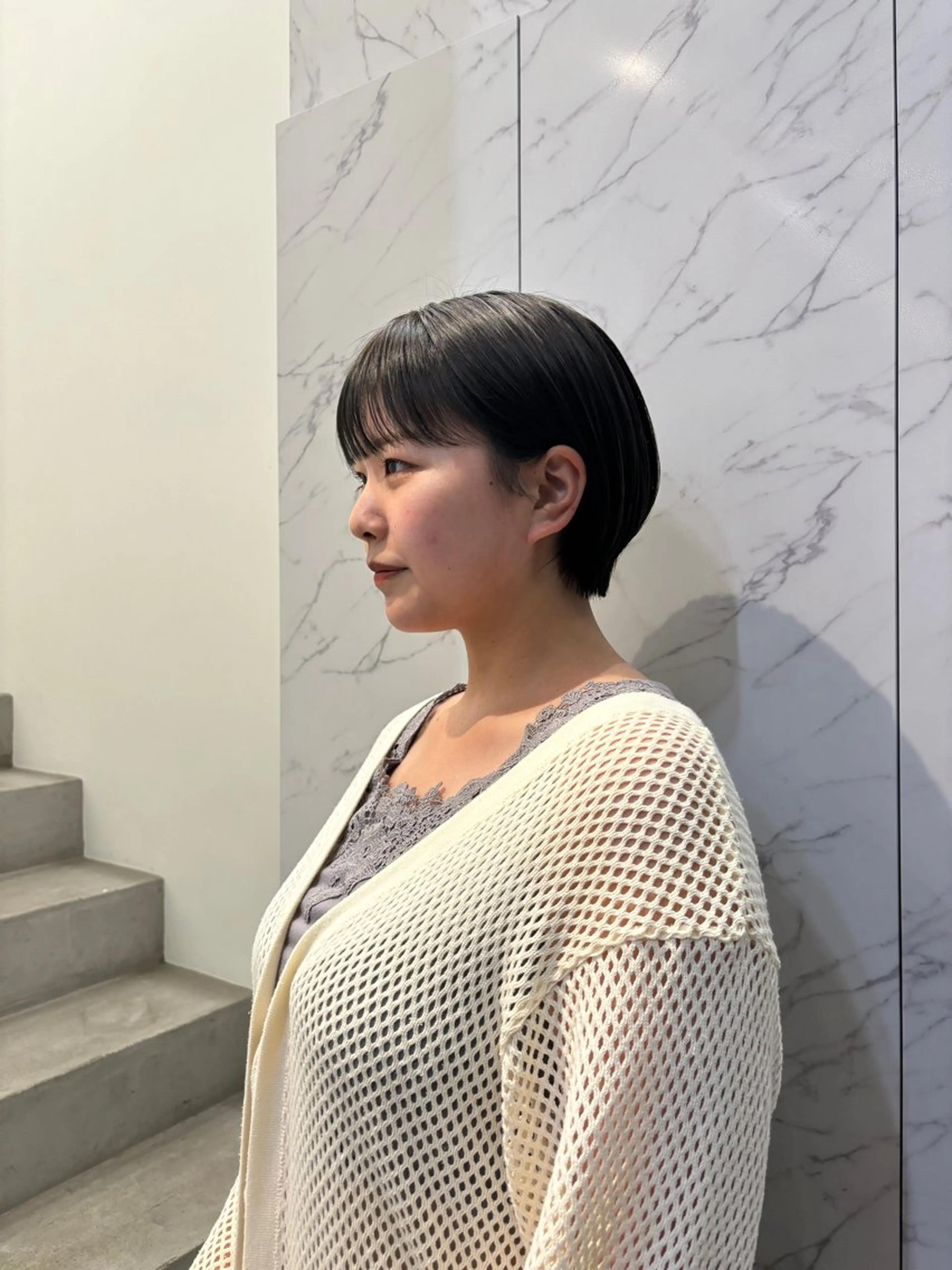 ショート miu /透明感カラーのヘアスタイル