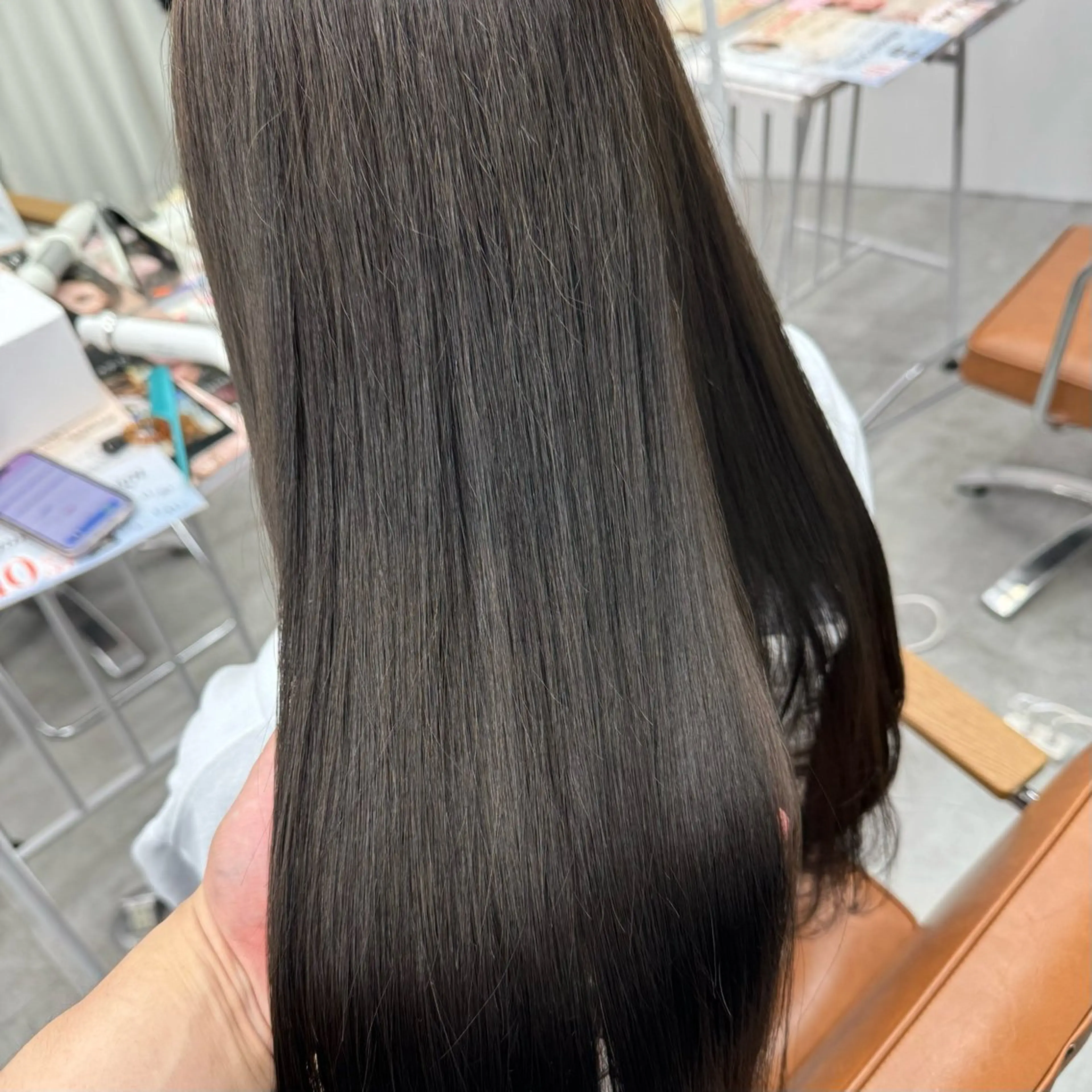 ロング カラー ヘアアレンジ ヘアカラー ブリーチなしカラー /ベージュ/安形翔のヘアスタイル