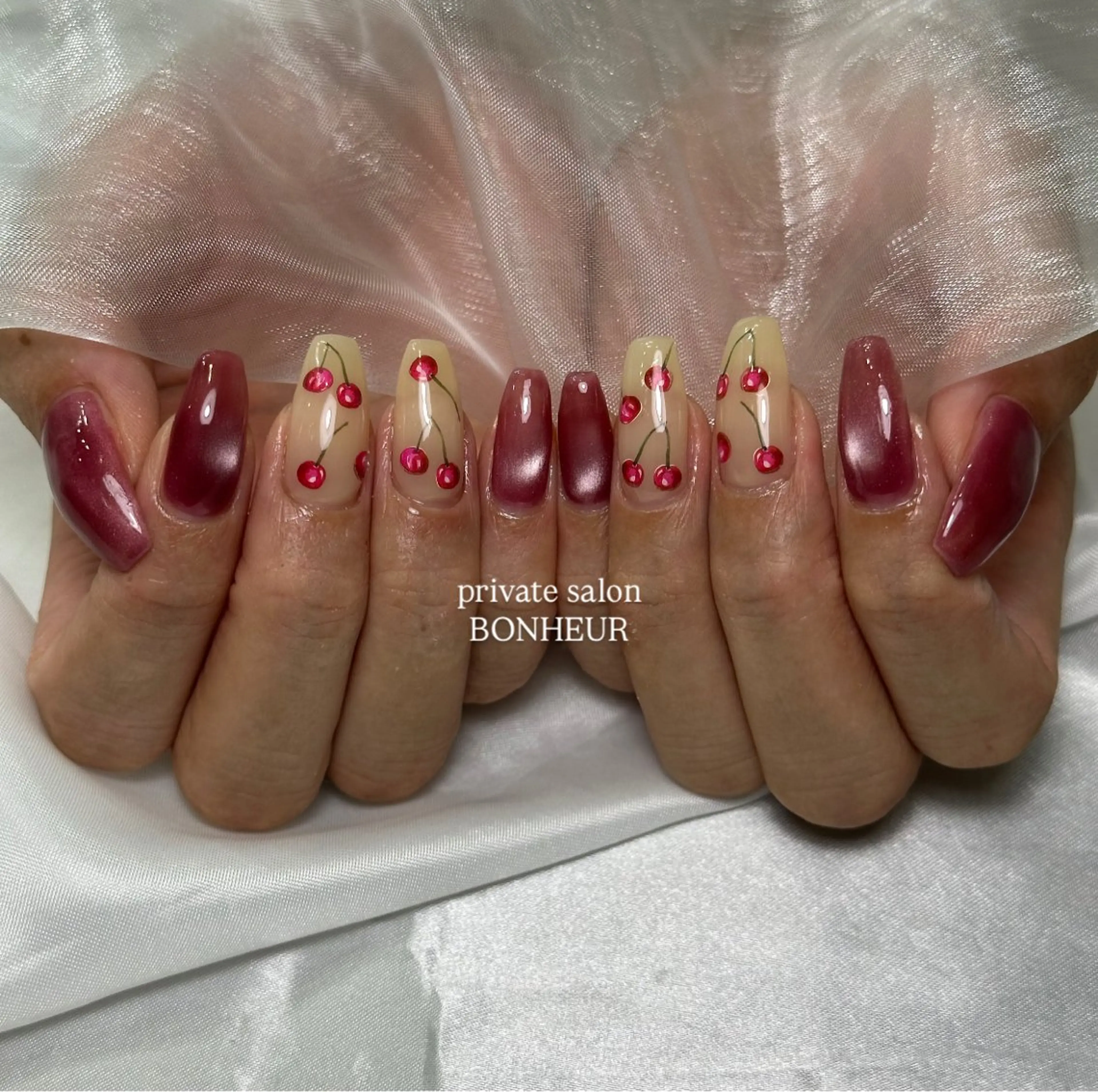 ネイル ハンドネイル BONHEUR Annaのネイルデザイン