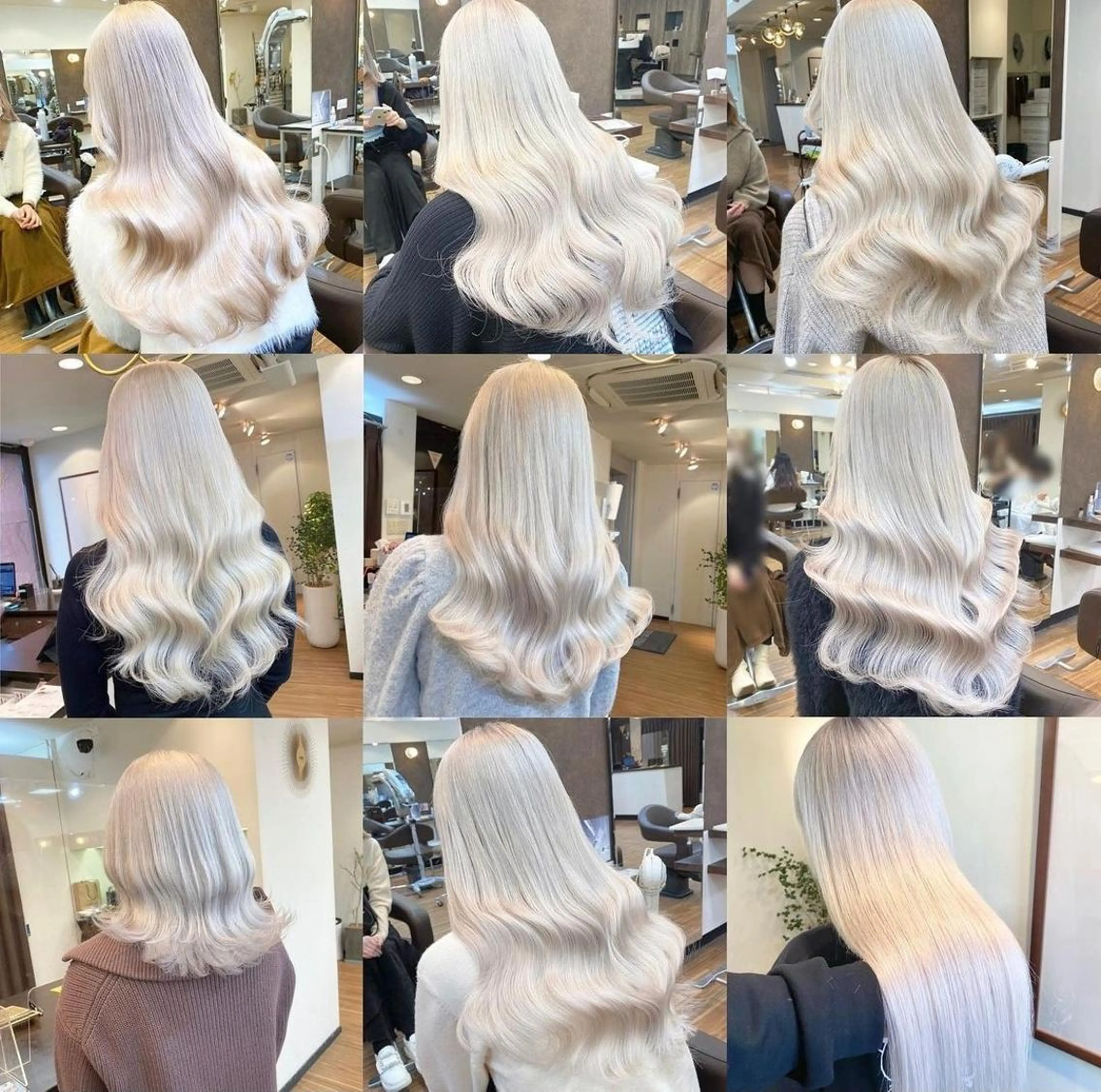 セミロング 🌈カラーとエクステ 🌈のヘアスタイル