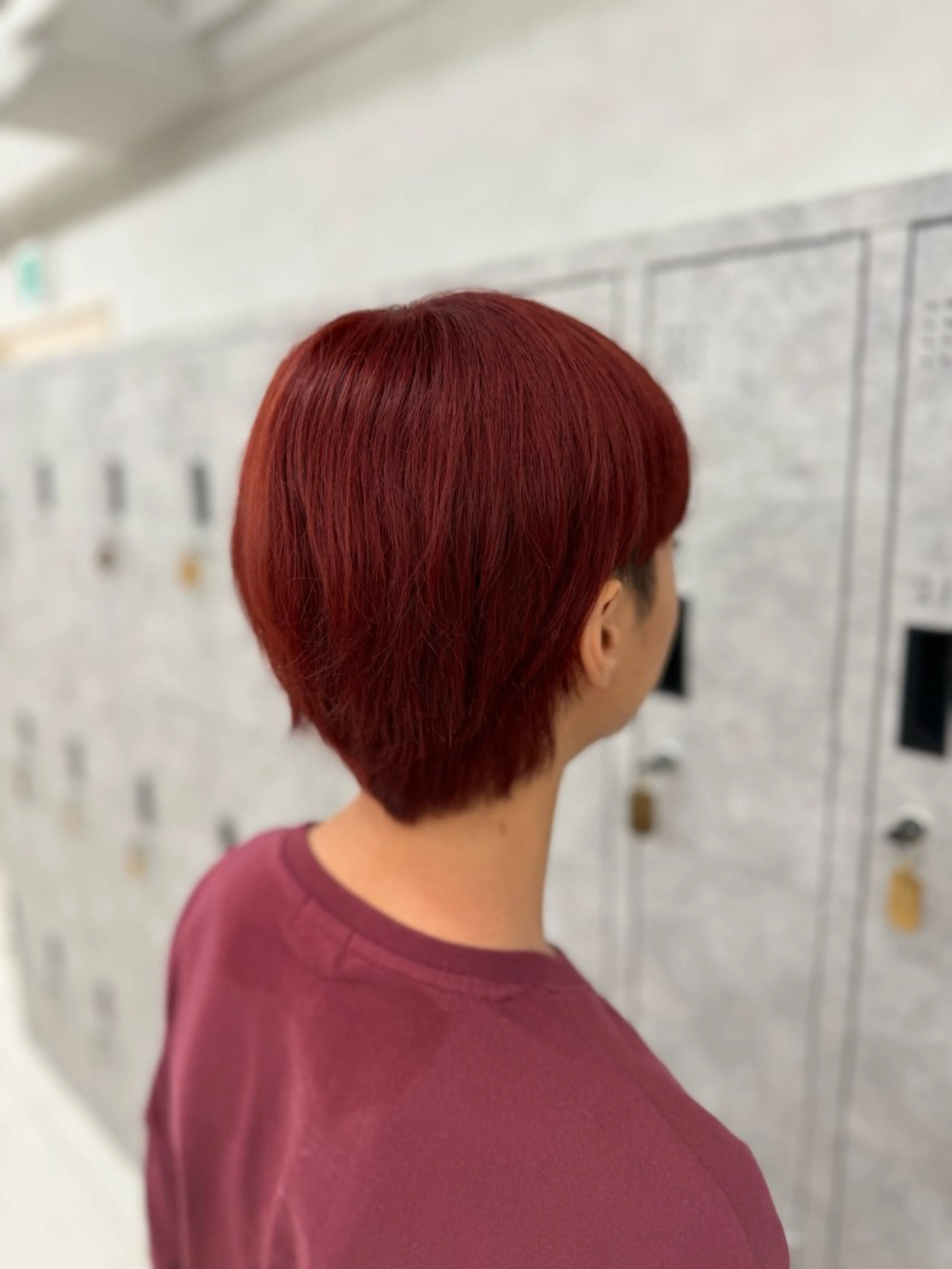 ショート カラー メンズ 顔まわりカット/ カラー/西野和裕のヘアスタイル