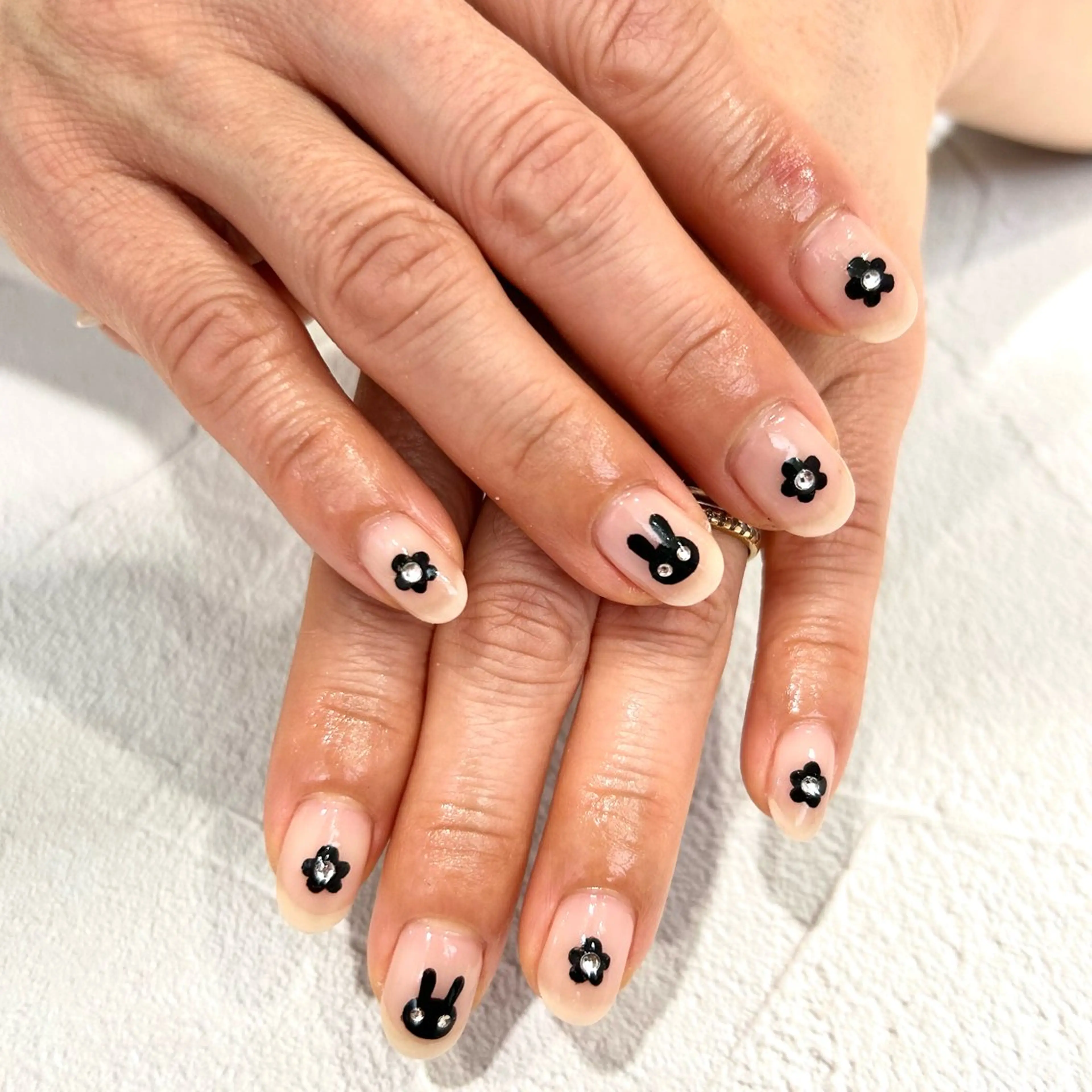 ネイル 長瀬 瑠霞のネイルデザイン