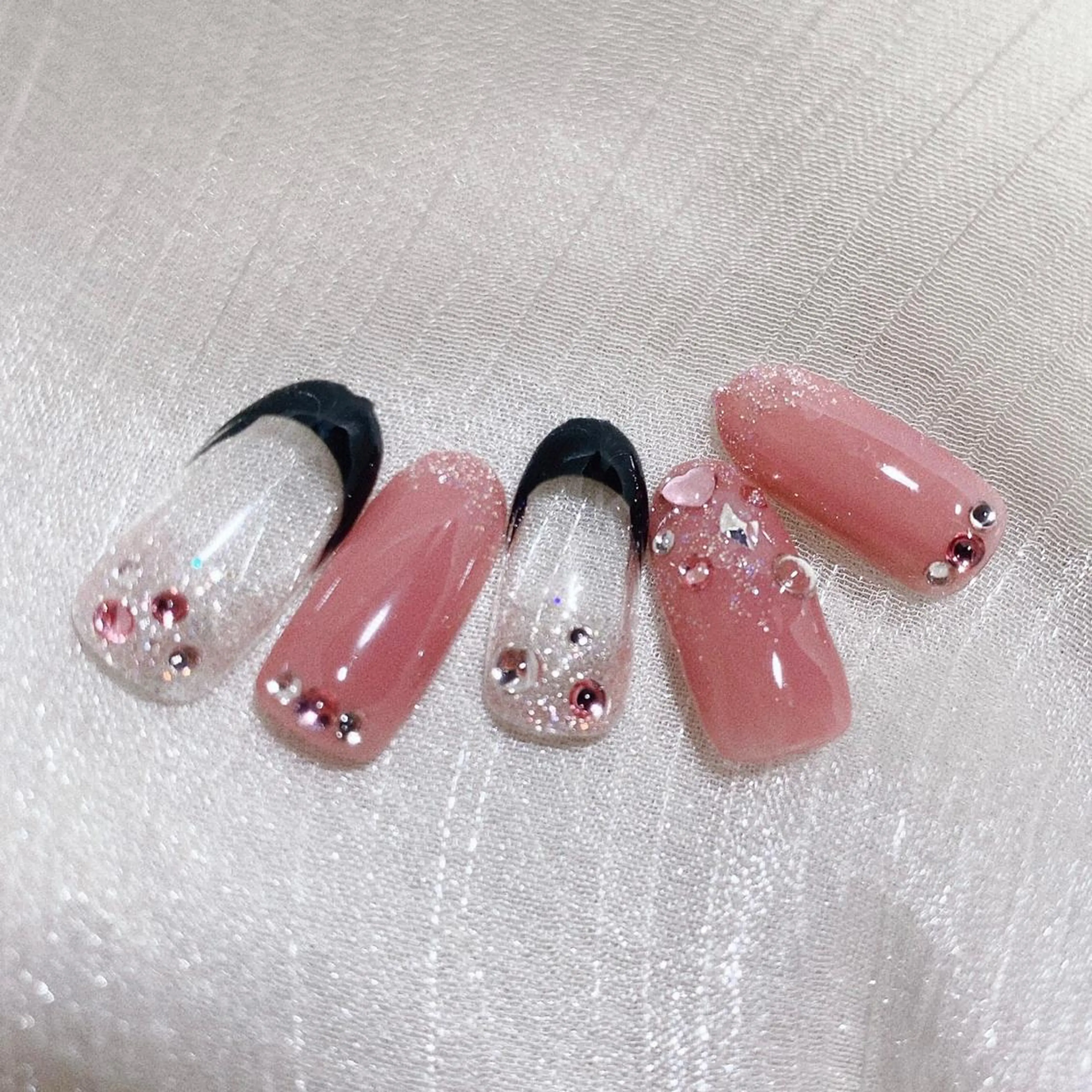 ネイル 長さ出し ハンドネイル Nailist SUZU所属・Nailist suzuのネイルデザイン