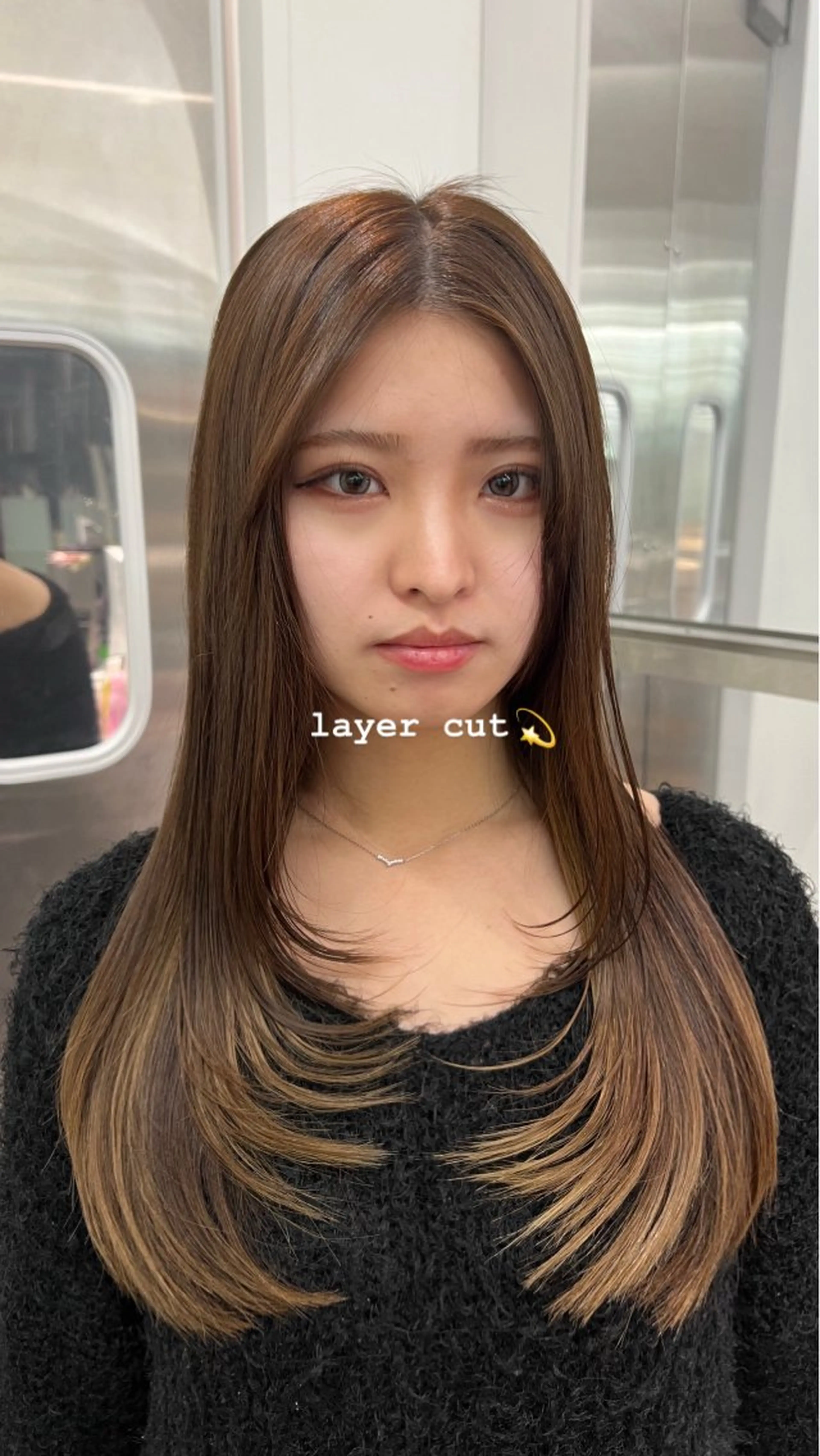 ロング レイヤーカット ALBUM渋谷PARCO所属・レイヤー特化/渋谷 rinのヘアスタイル