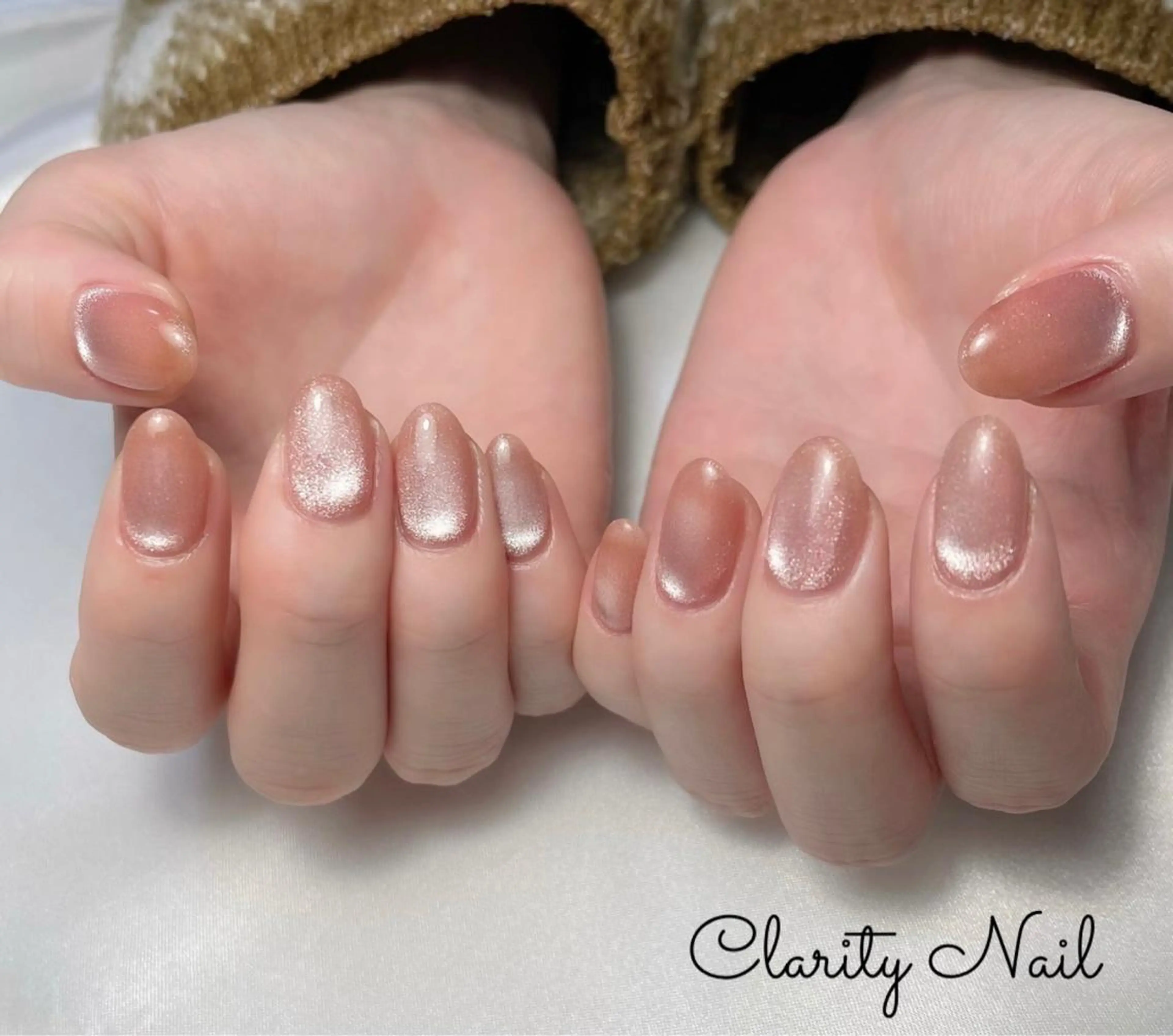 ネイル マグネットネイル ワンカラーネイル ハンドネイル Clarity Nailのネイルデザイン