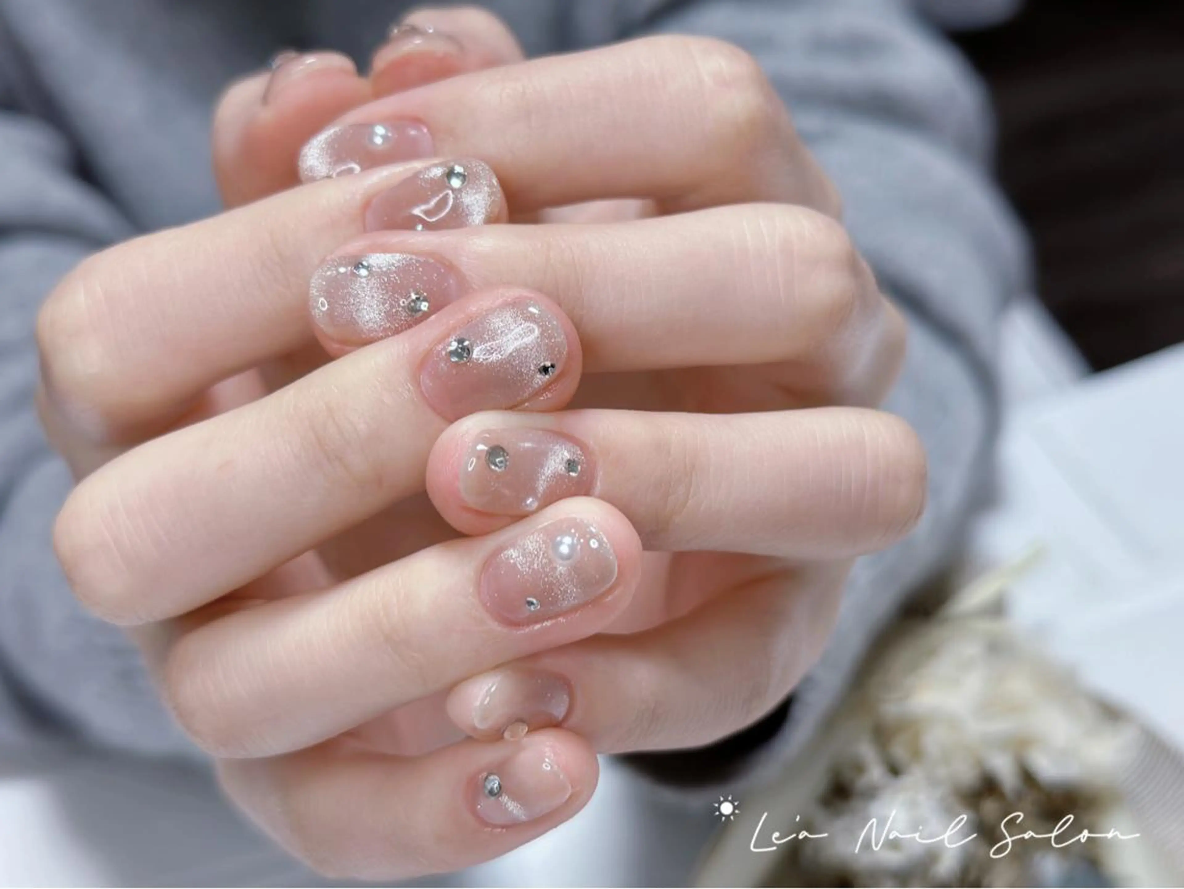 ショート ネイル Lea NAILsalon所属・Le’a NailSalonのネイルデザイン