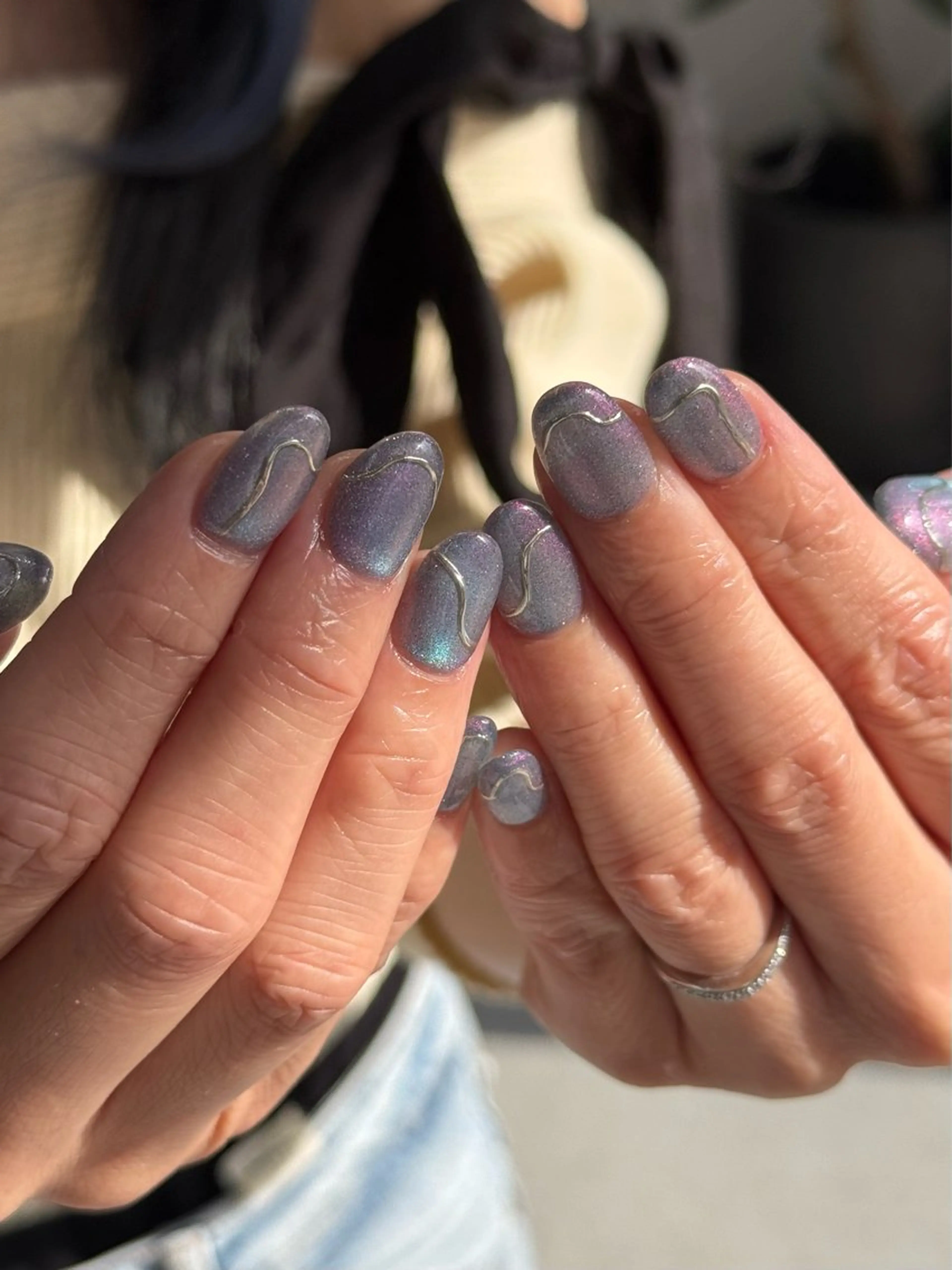 ネイル 長さ出し オフィスネイル MISATO ネイリスト福岡/薬院のネイルデザイン