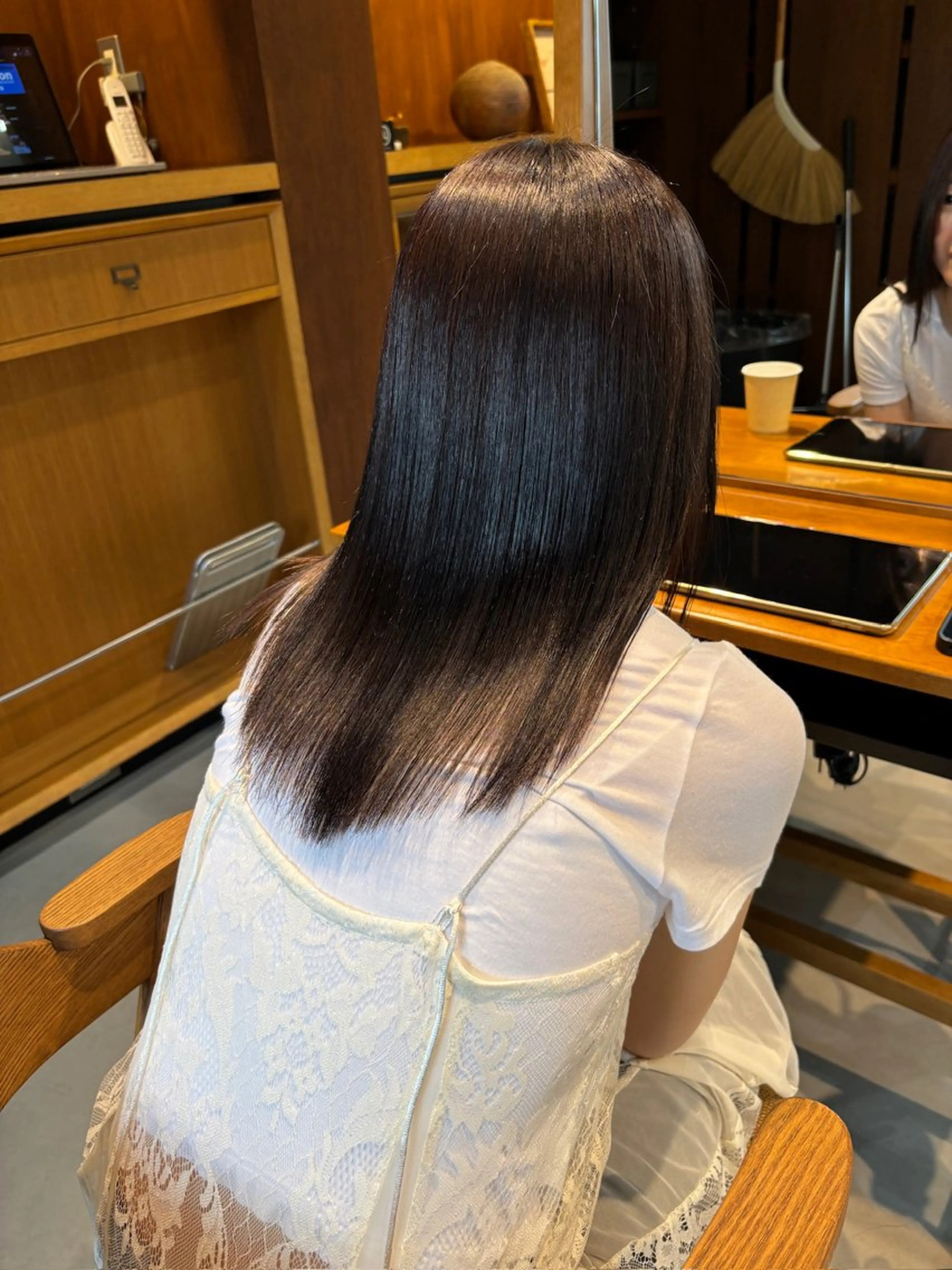 ミディアム Chiho / 梅田 / ボブ/ パーマのヘアスタイル