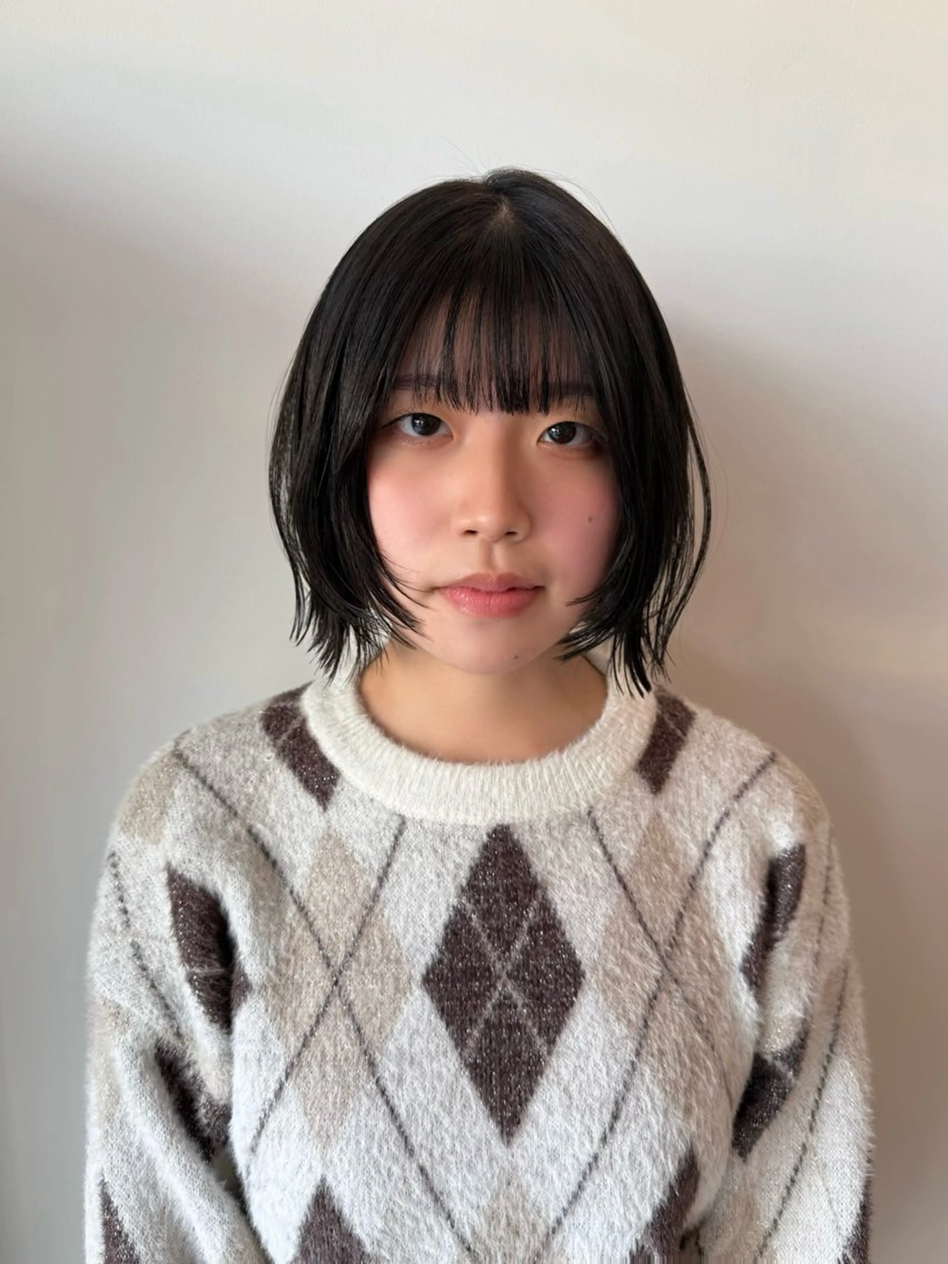 ショート ボブレイヤー ボブ レイヤーカット カット フラム所属・WATANABE MISAKIのヘアスタイル