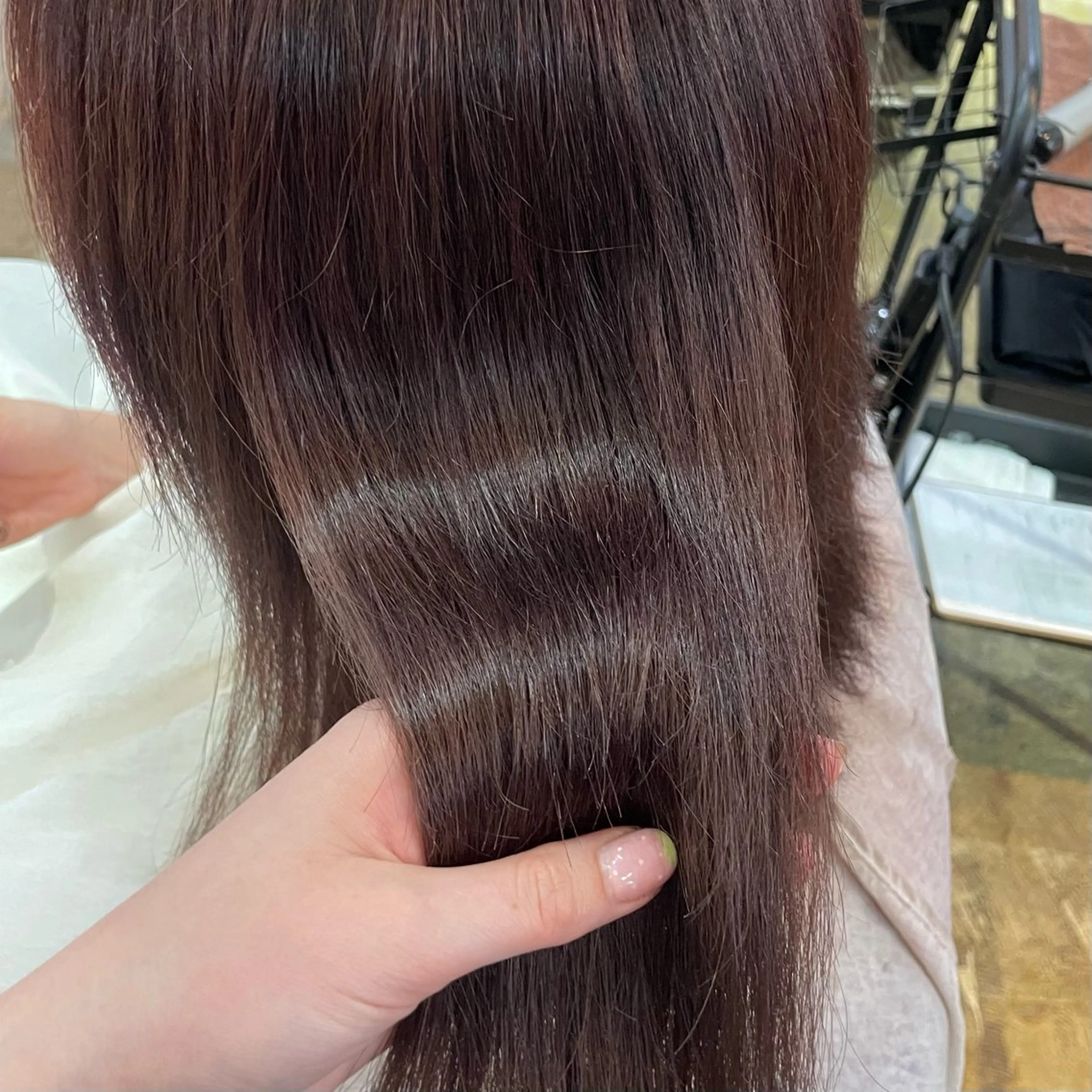 カラー 🍀FERIAあべの あらいことみ🍀のヘアスタイル