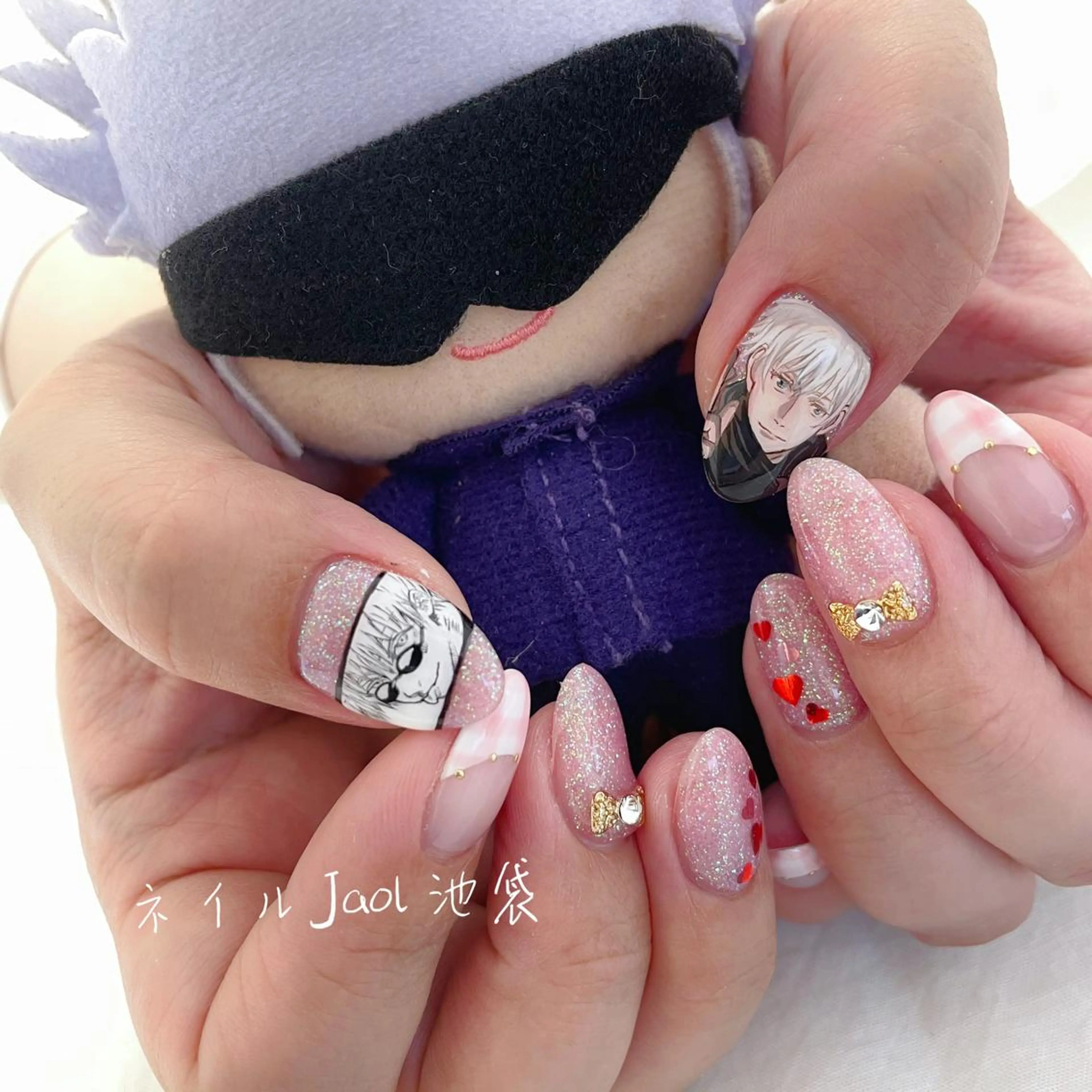 ミディアム nail jaol池袋店所属・ネイルJaol 池袋のネイルデザイン