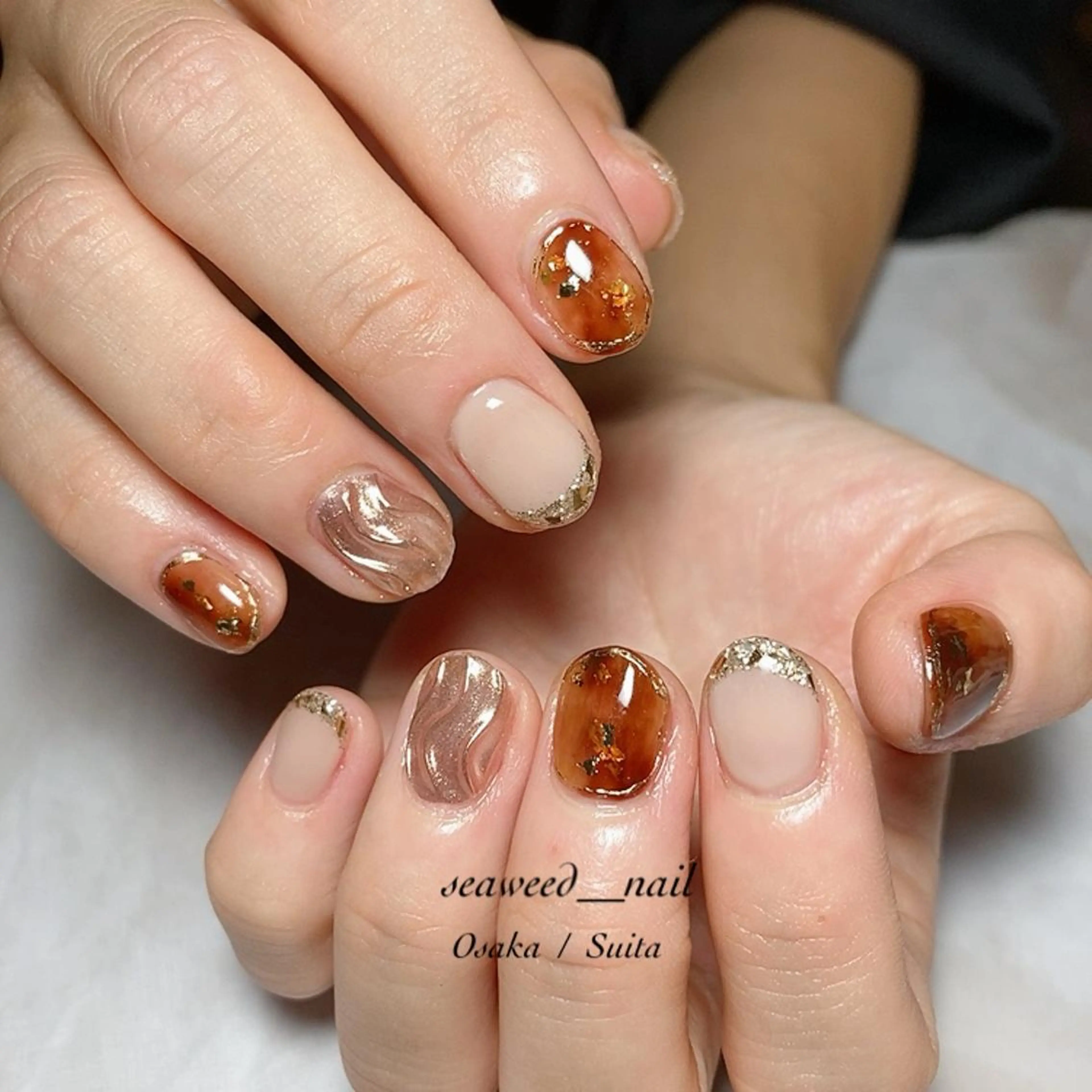 ネイル seaweed nailのネイルデザイン