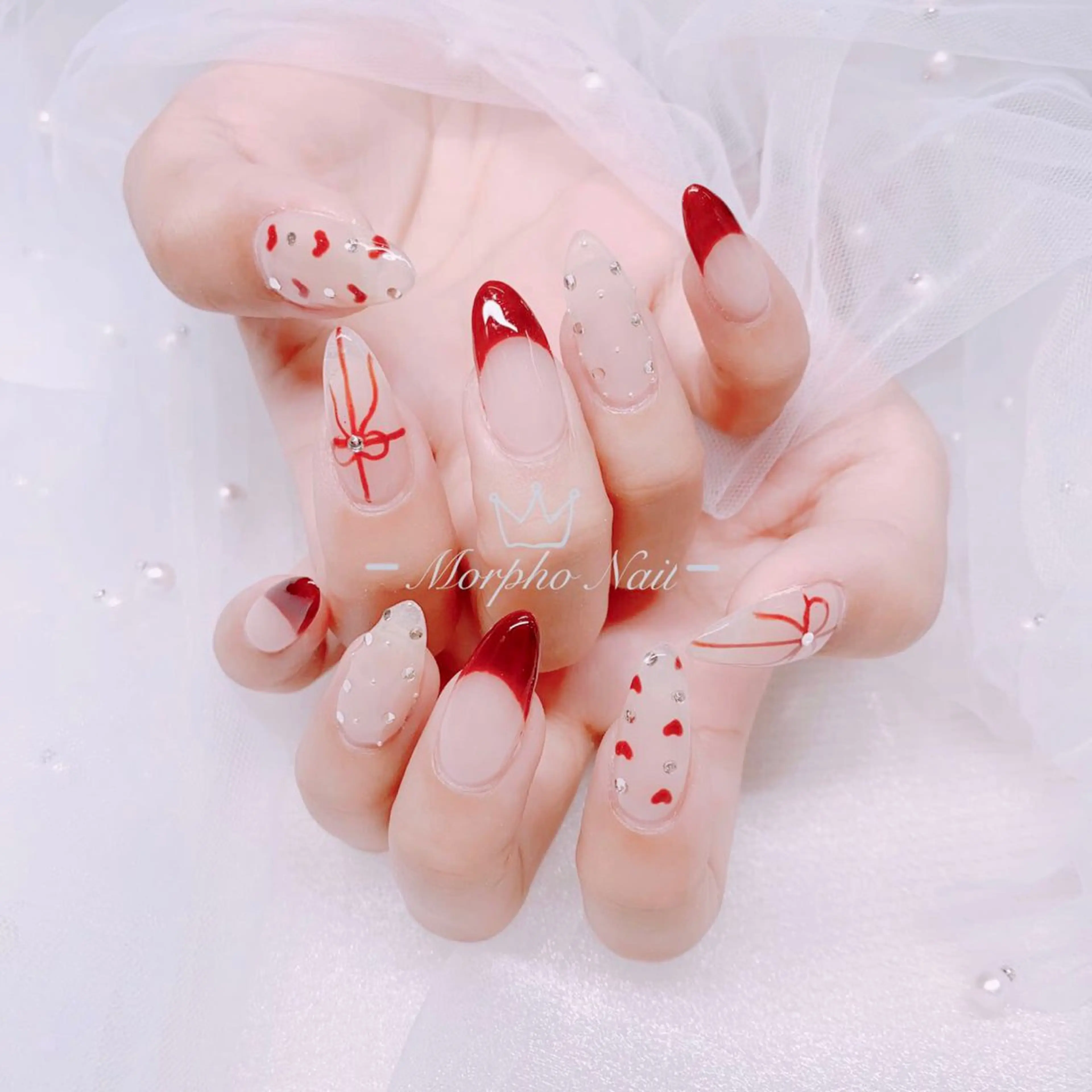 ネイル ハンドネイル Morpho nailのネイルデザイン