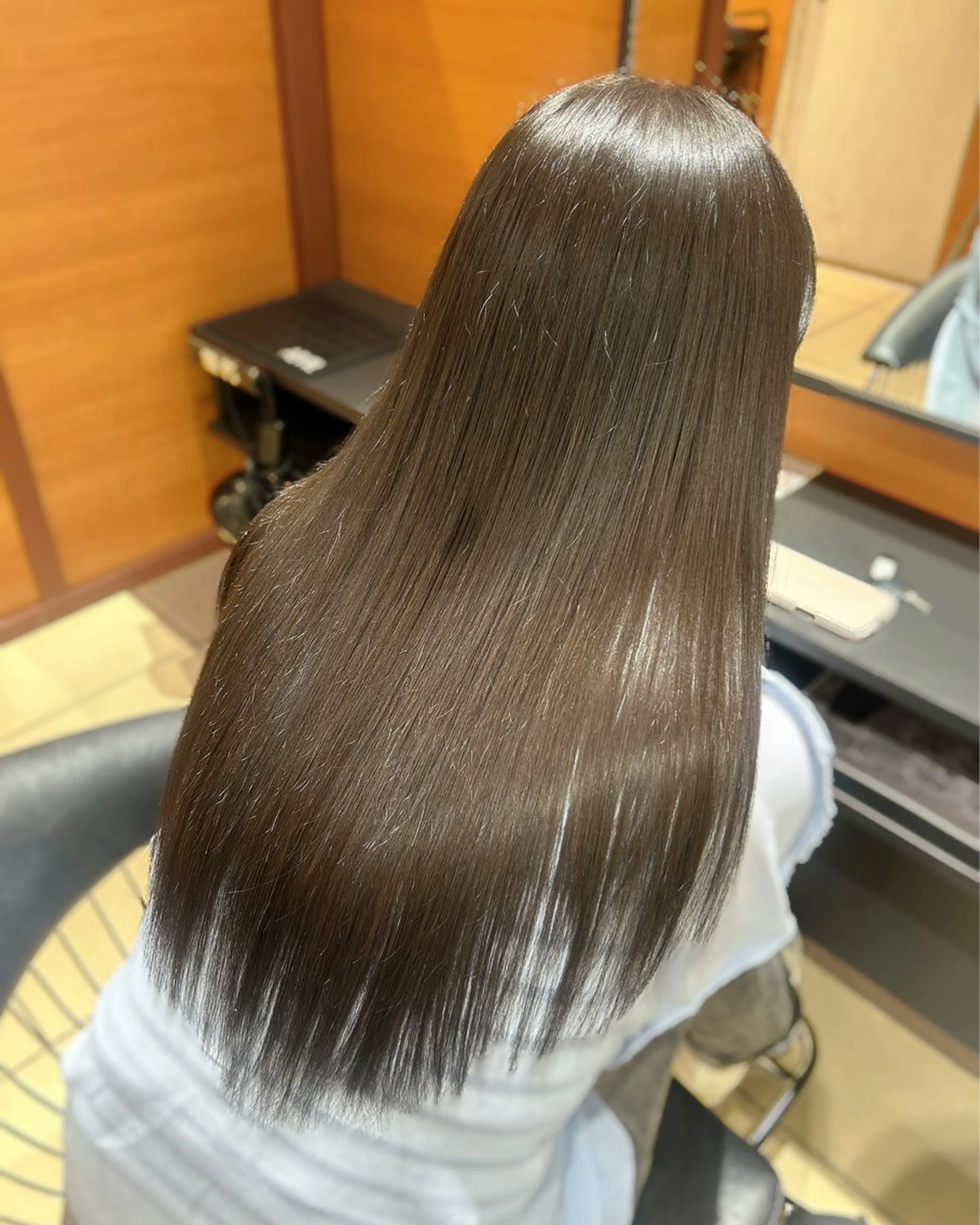 ロング カット ヘアカラー トリートメント ✨🍀岩崎 唯🍀✨のヘアスタイル