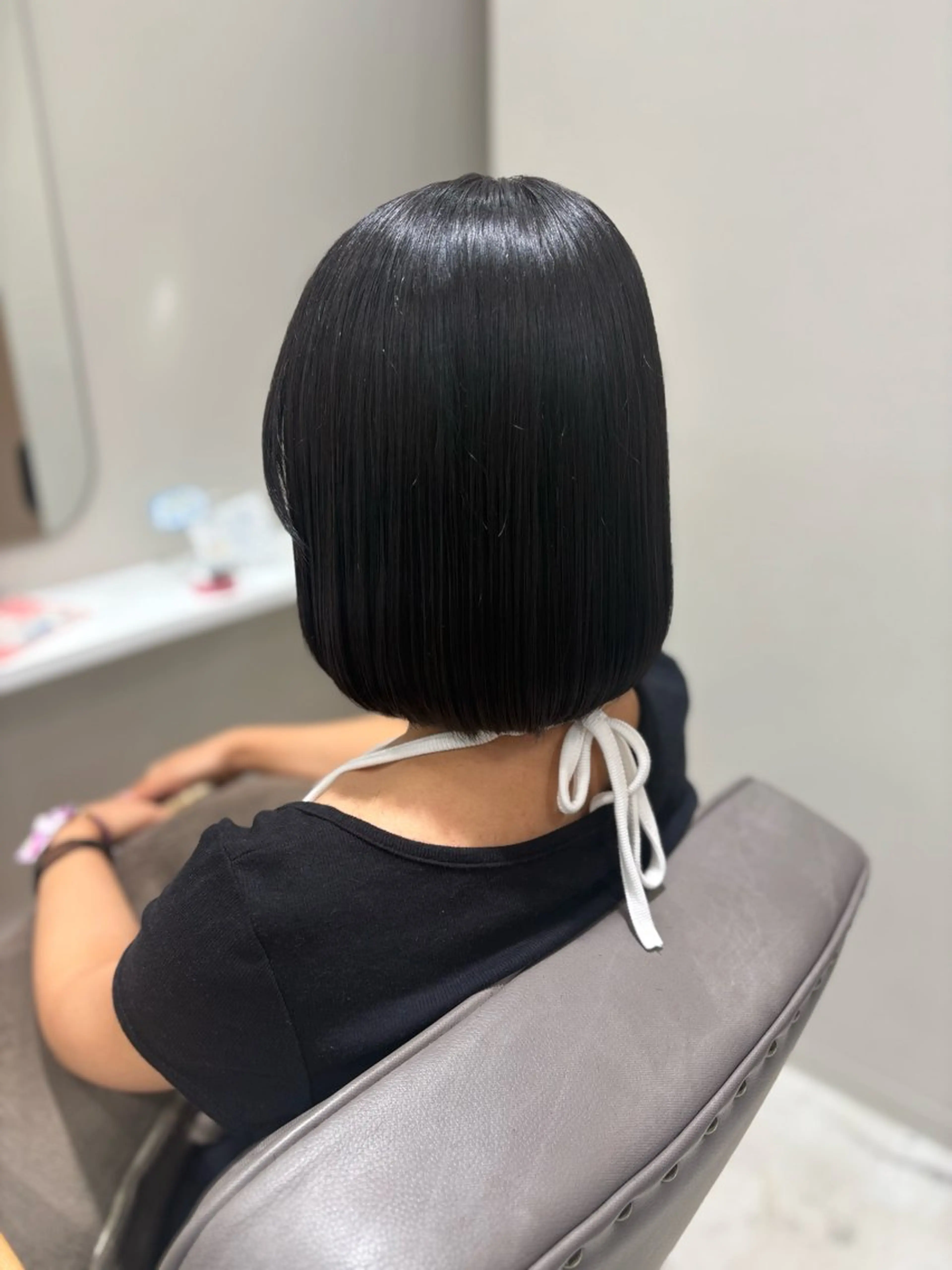 ミディアム ボブ カット ヘアカラー 🍒Ayana🍒 艶カラー🍒のヘアスタイル