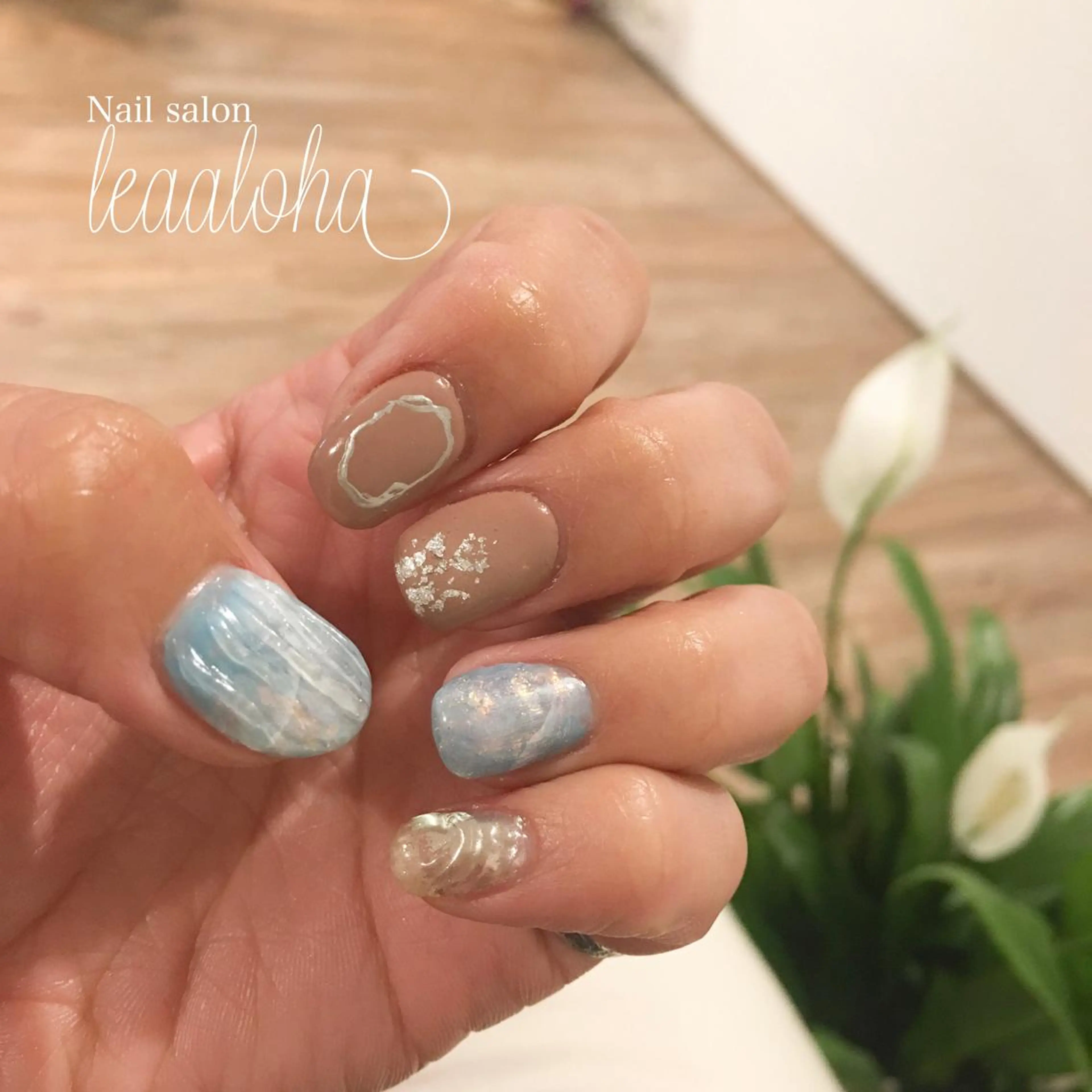 ネイル leaaloha　byBROWN HAIR所属・レアアロハ宇都宮 /ネイル.メンズ脱毛のネイルデザイン