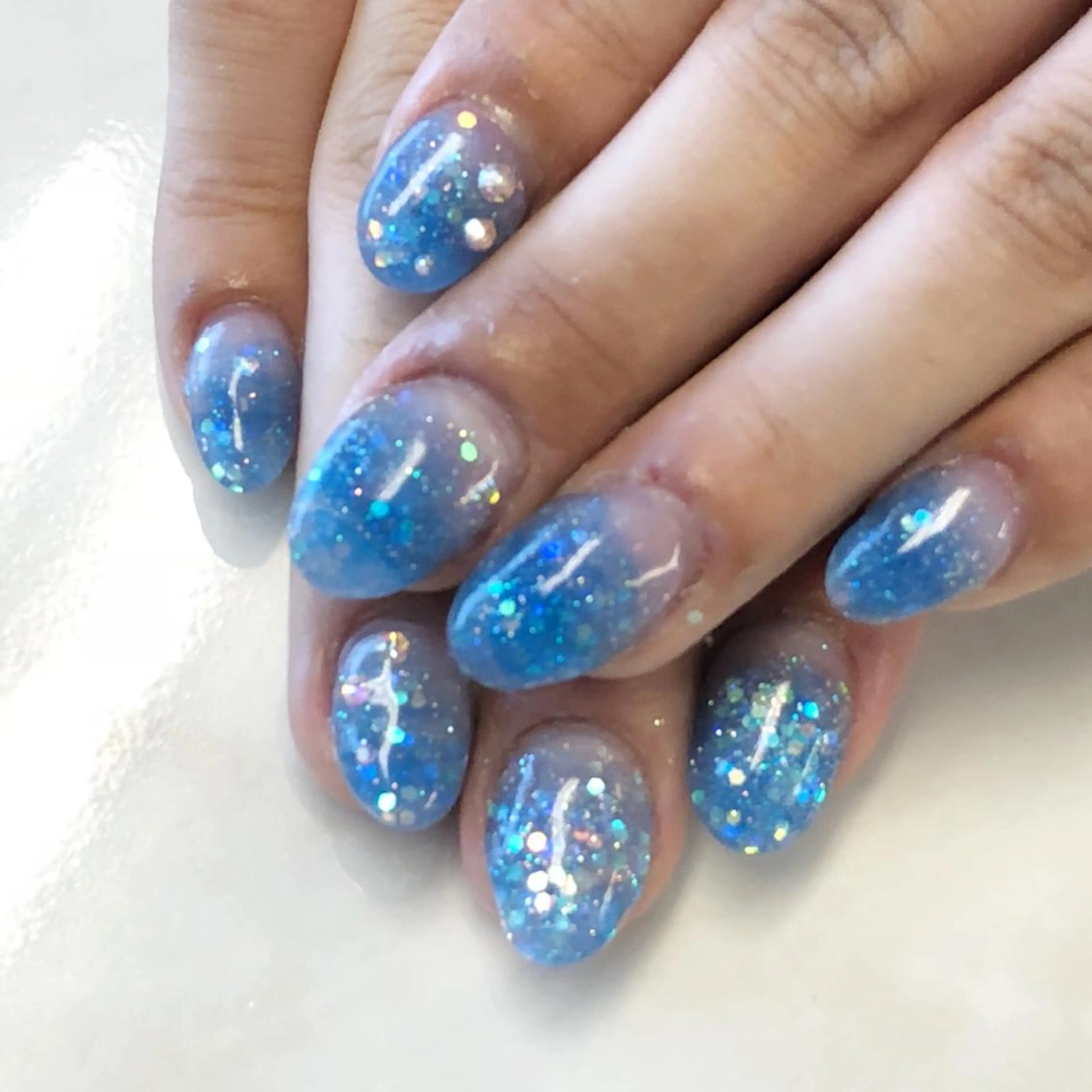 ネイル グラデーション スカルプネイル KIREIE NAILSのネイルデザイン