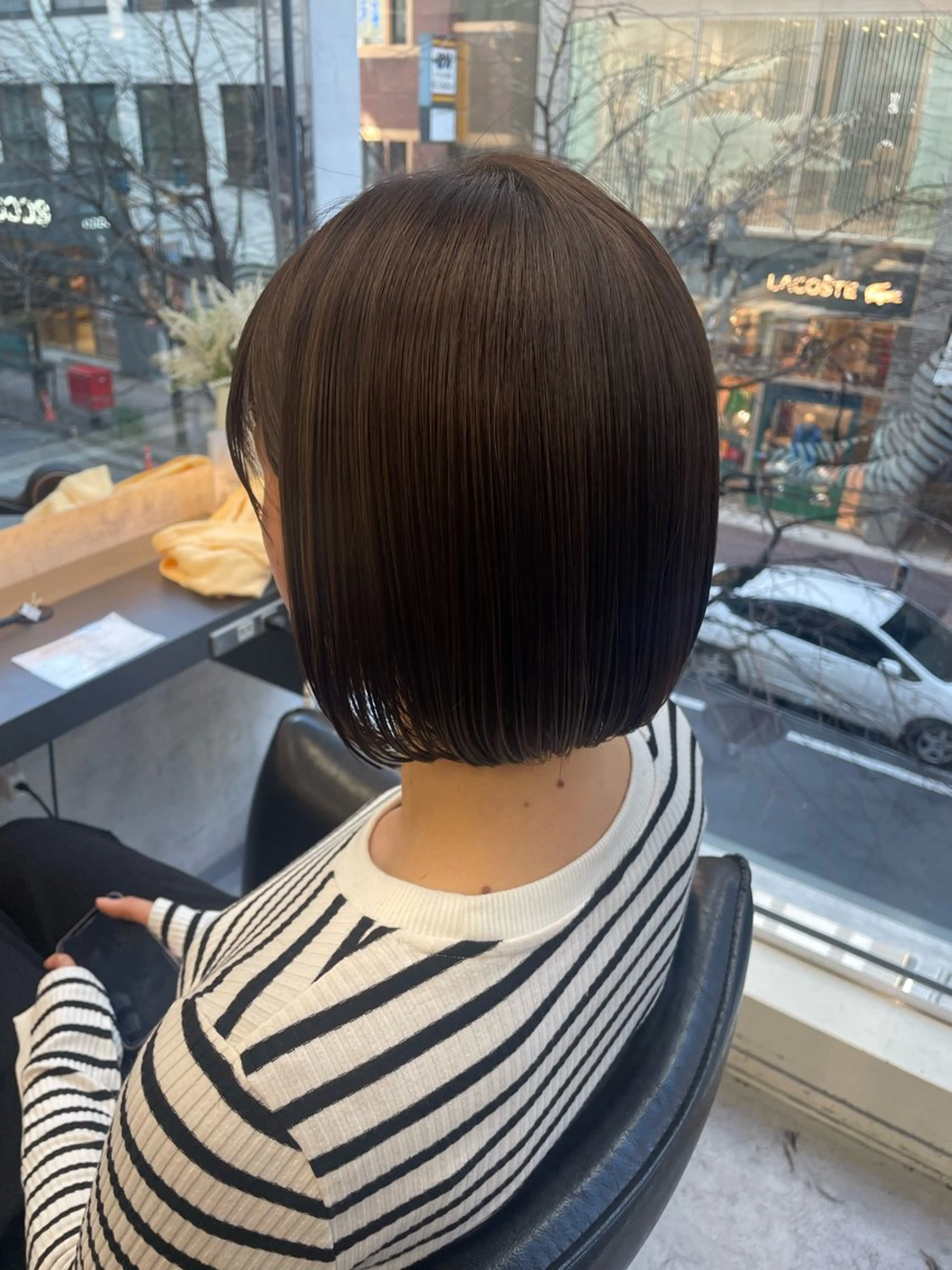 ショート レイヤー×顔周 り×髪質改善/MIUのヘアスタイル