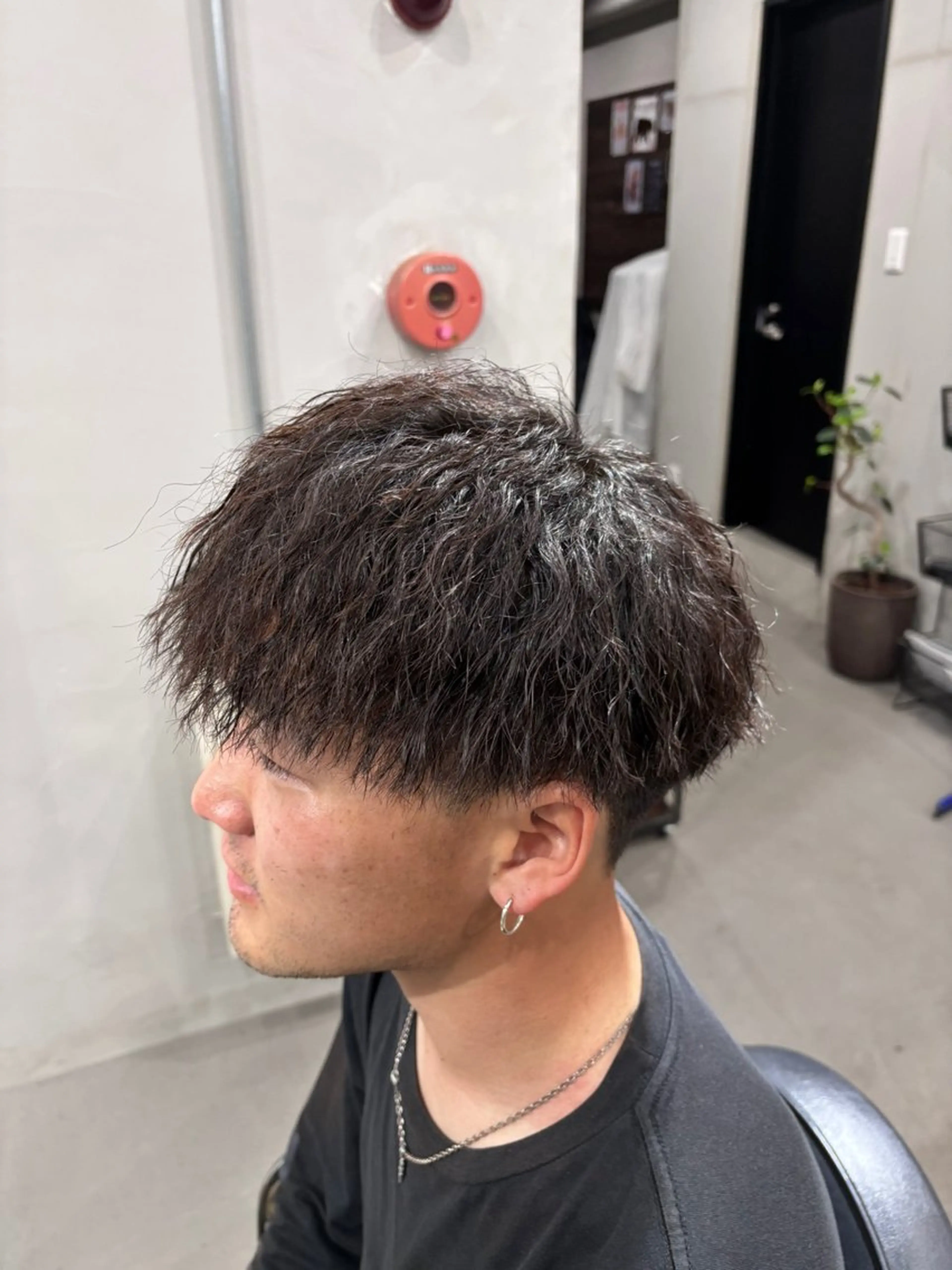 パーマ メンズ Caly所属・加納 摩人のヘアスタイル