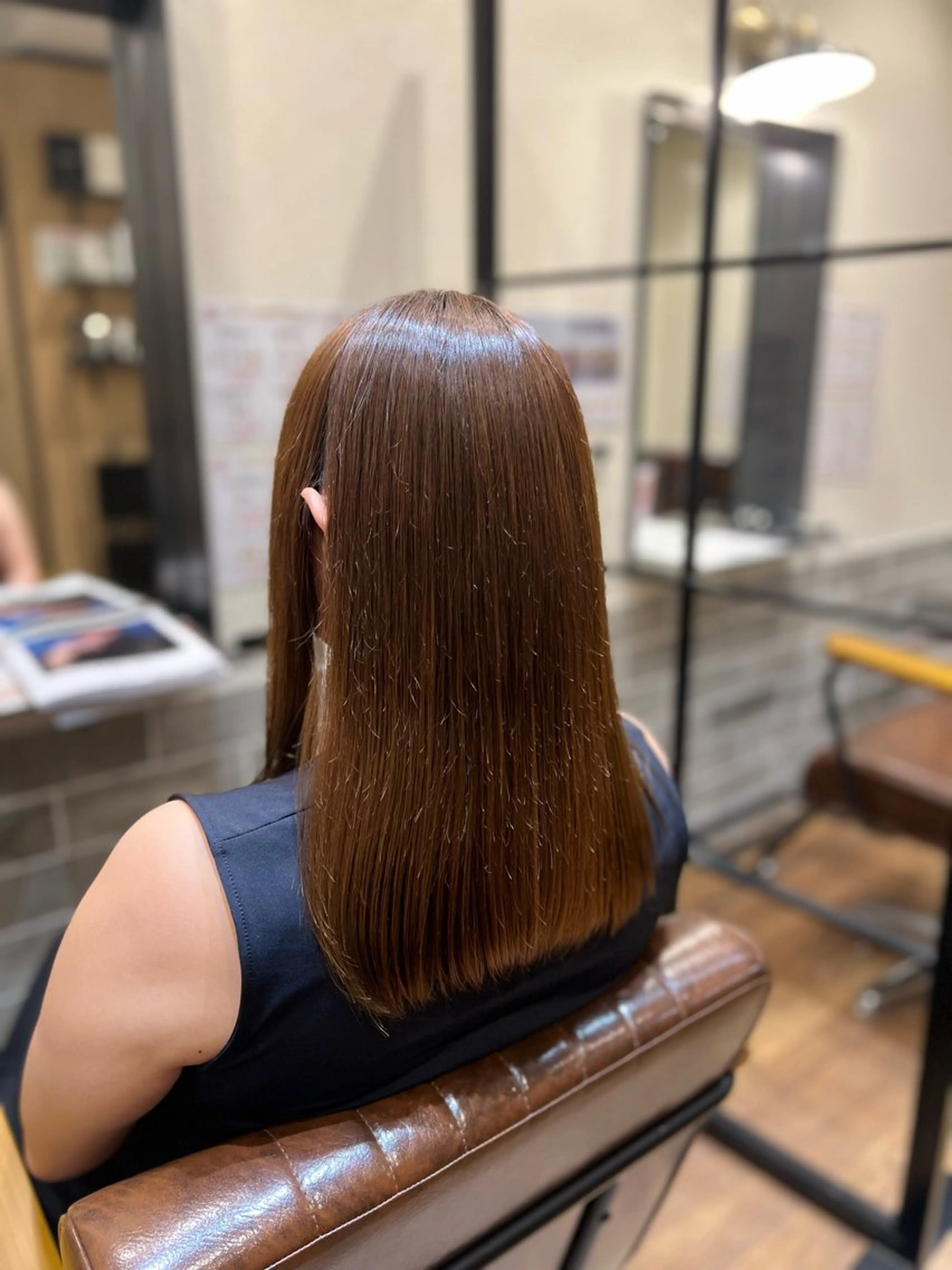 ストレートの写真