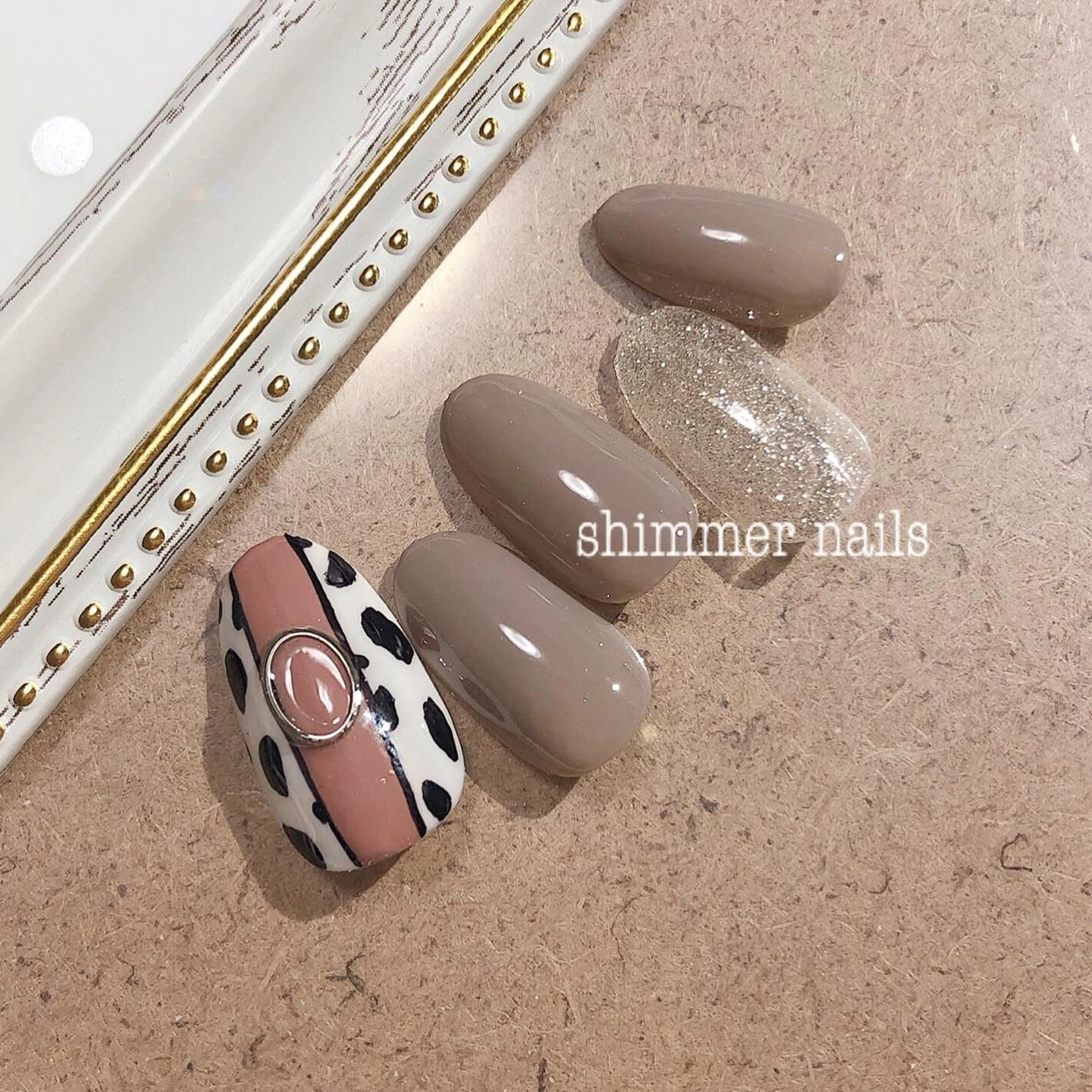 ネイル ハンドネイル shimmer nailsのネイルデザイン