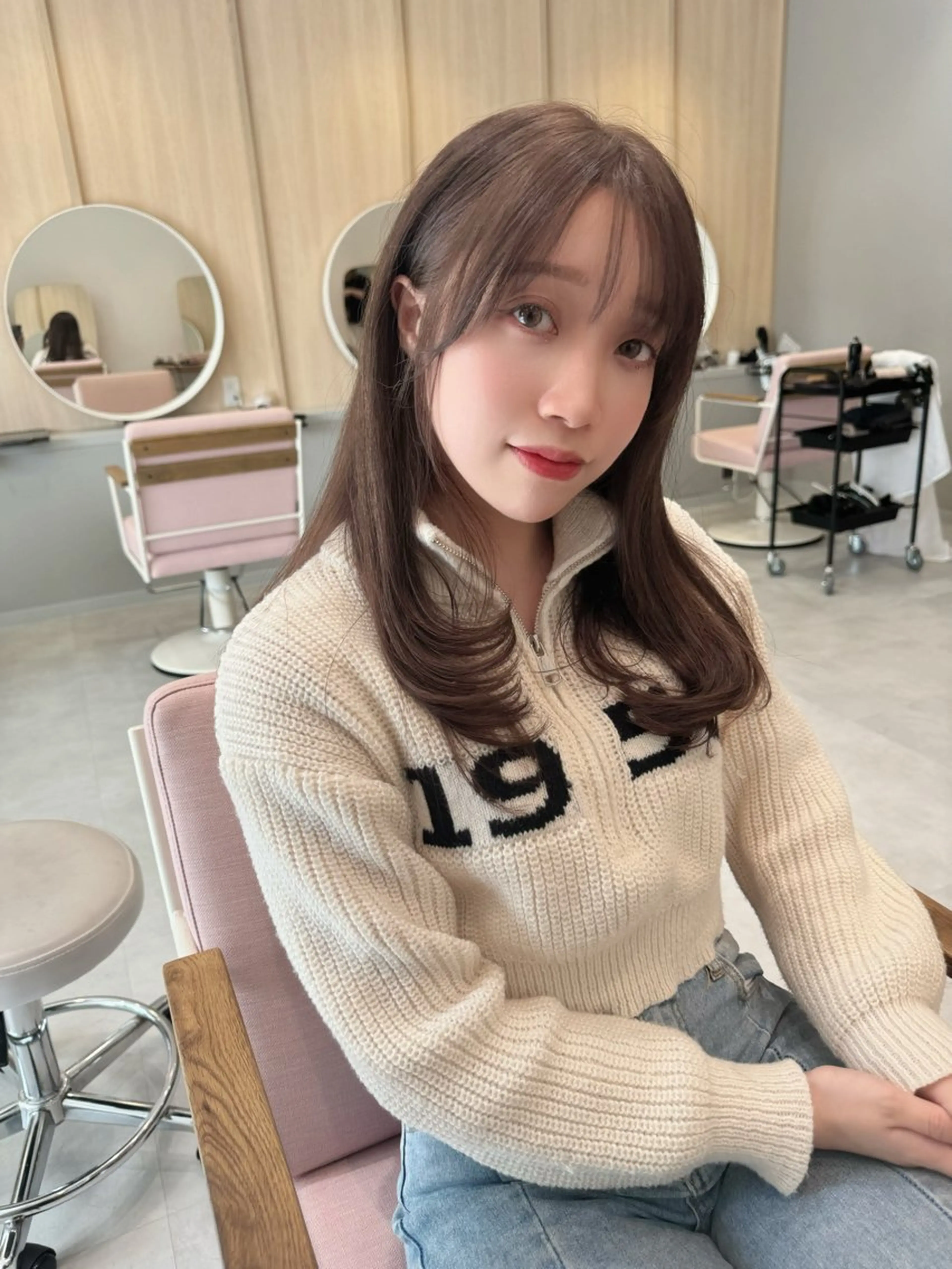 ロング カラー カット ヘアカラー トリートメント ヘアセット ✂️似合わせの魔術師 石田一樹✂️のヘアスタイル