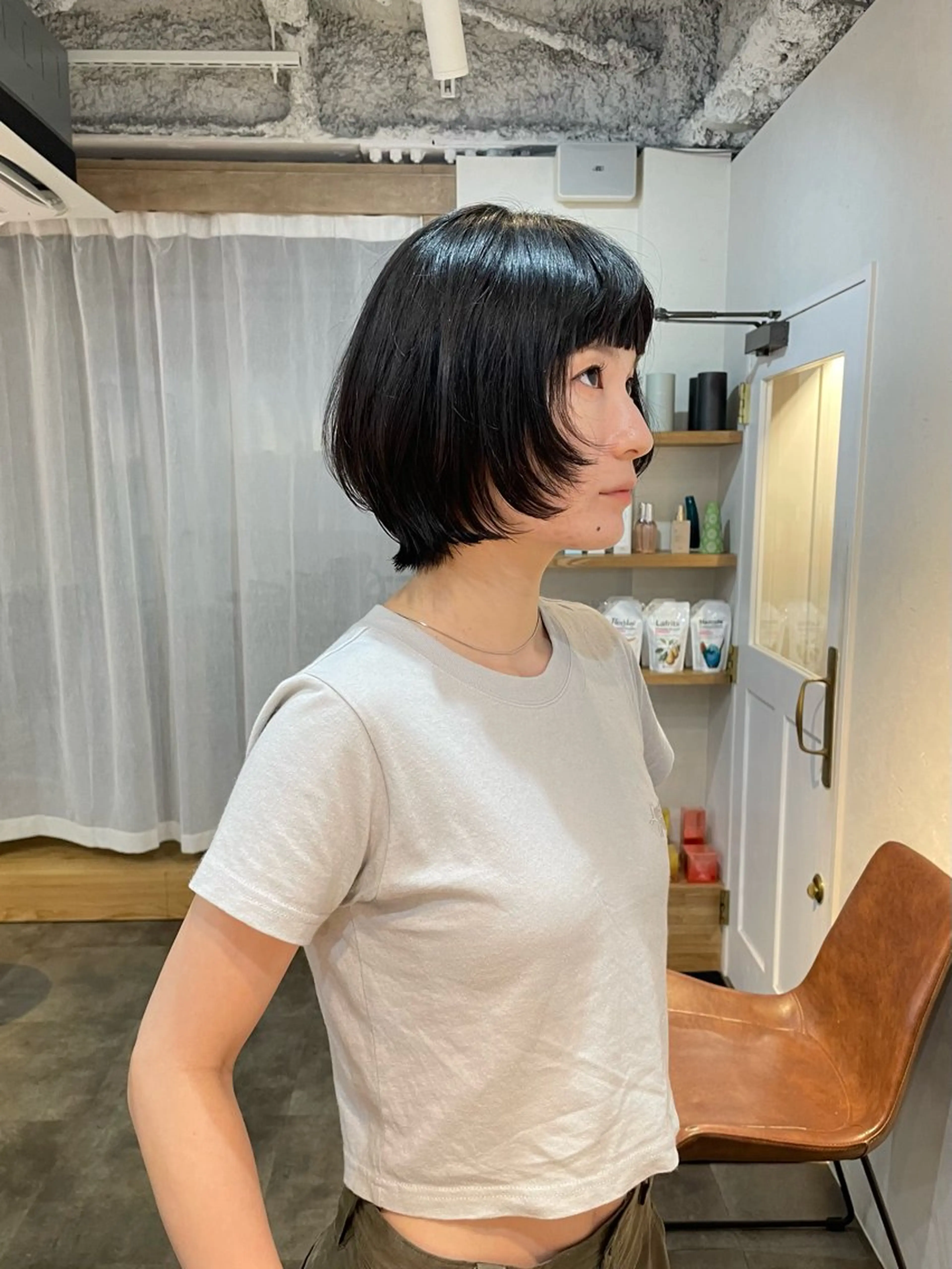 ショート デザインカット 高田 翔平のヘアスタイル