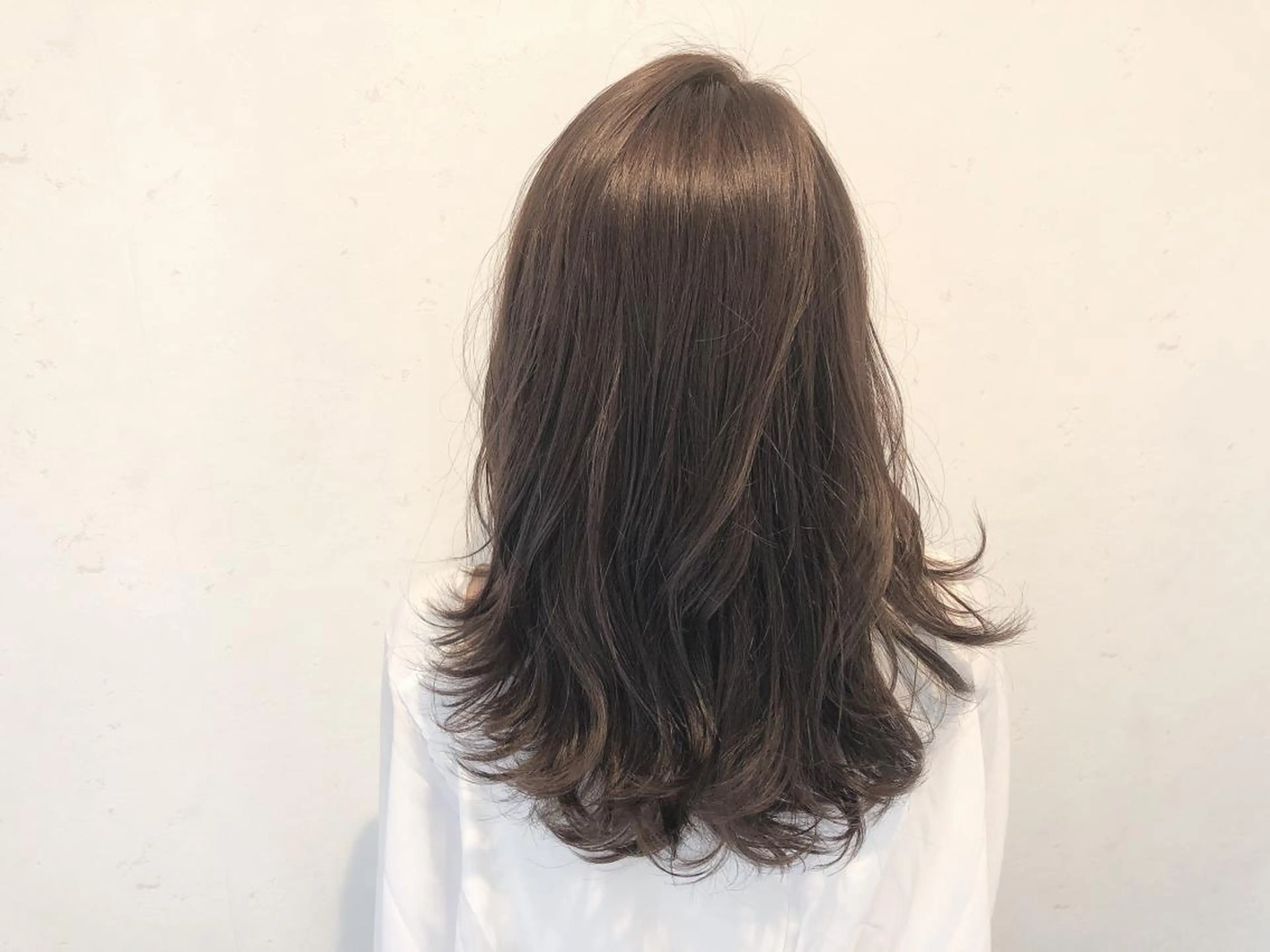 セミロング カラー The book hand salon所属・伊藤 さやかのヘアスタイル