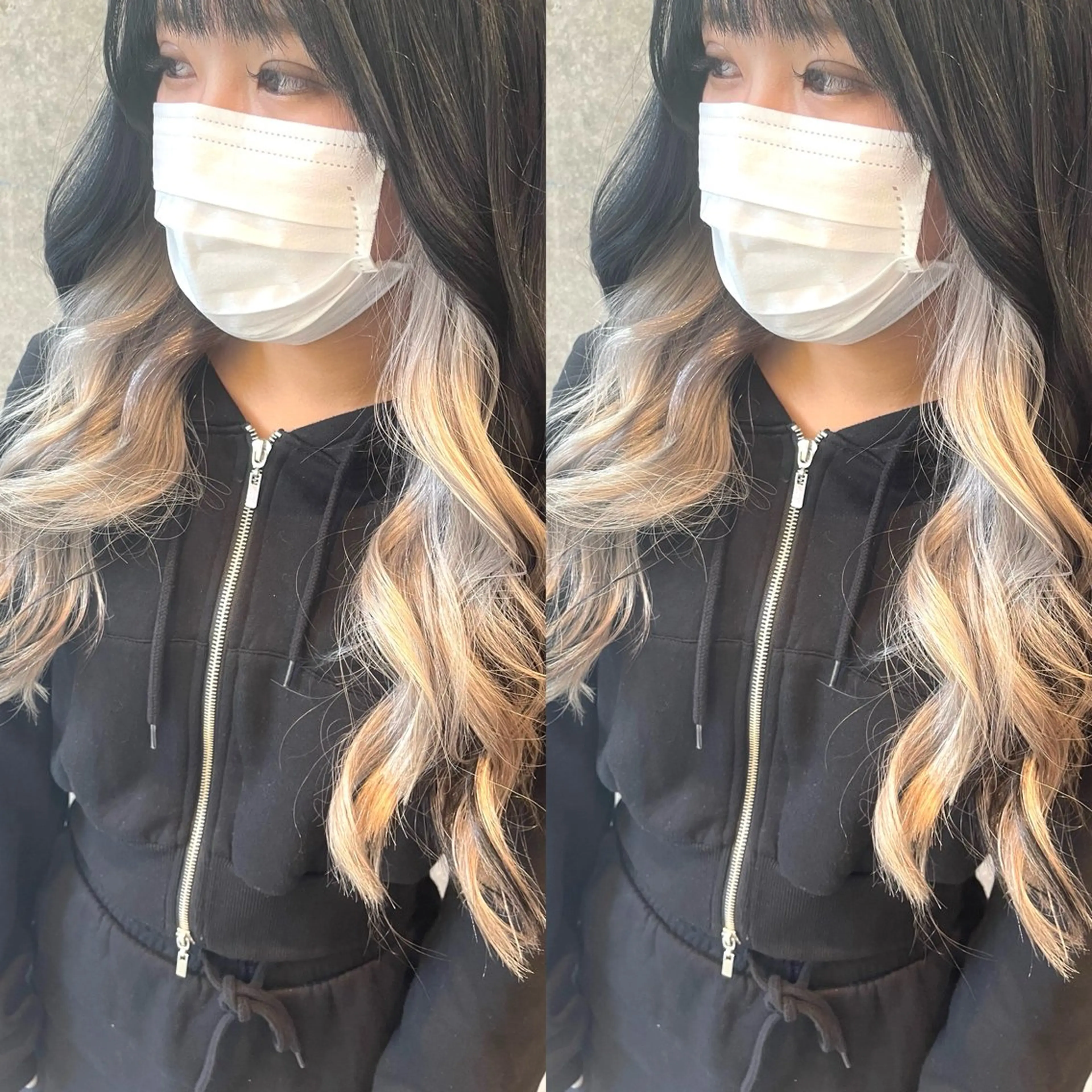 ロング カラー ヘアカラー トリートメント オージュアソムリエ DAIKI⭐️のヘアスタイル