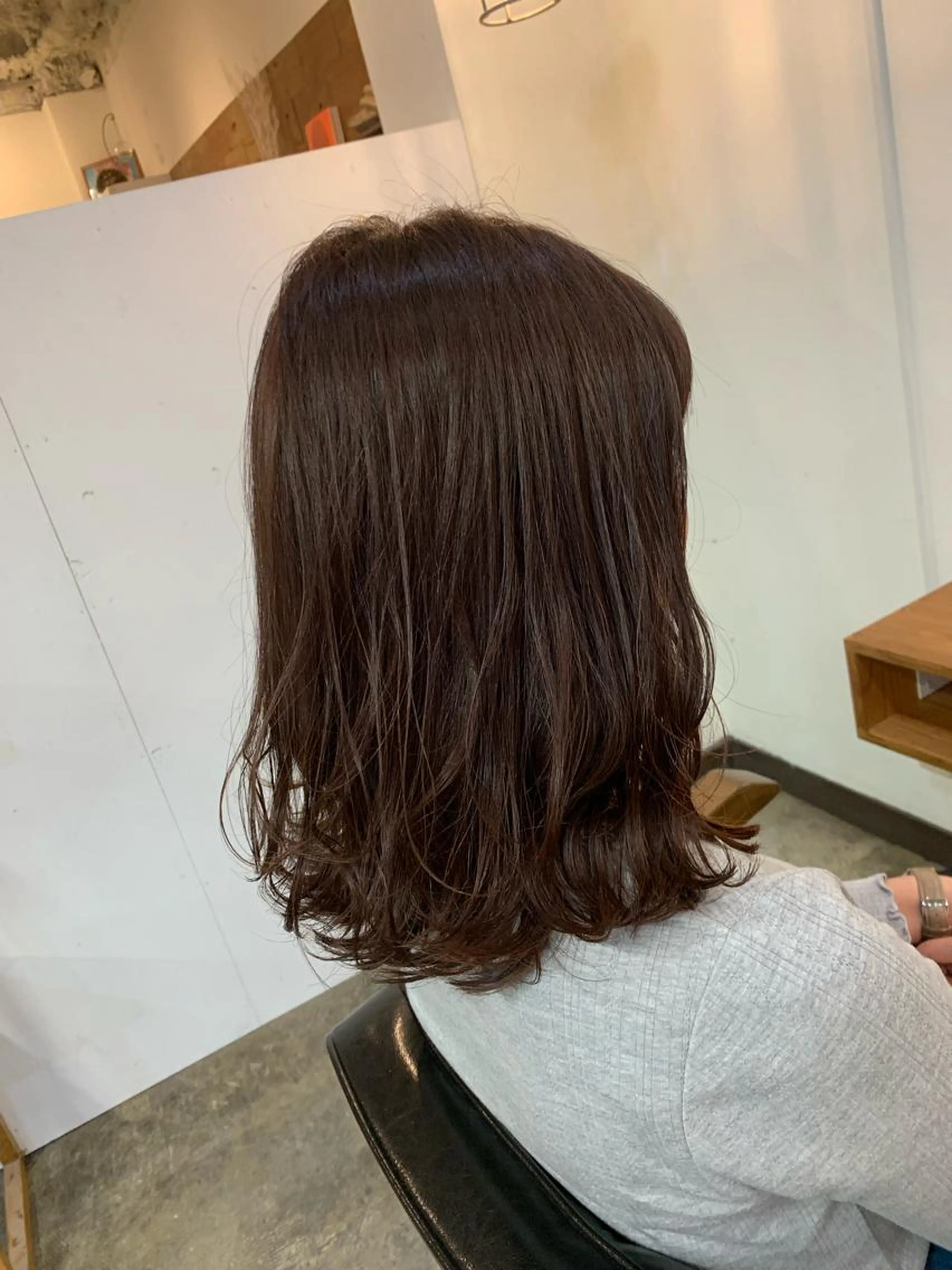 ケアカラー＋活性ケラチン19ステップトリートメントの写真