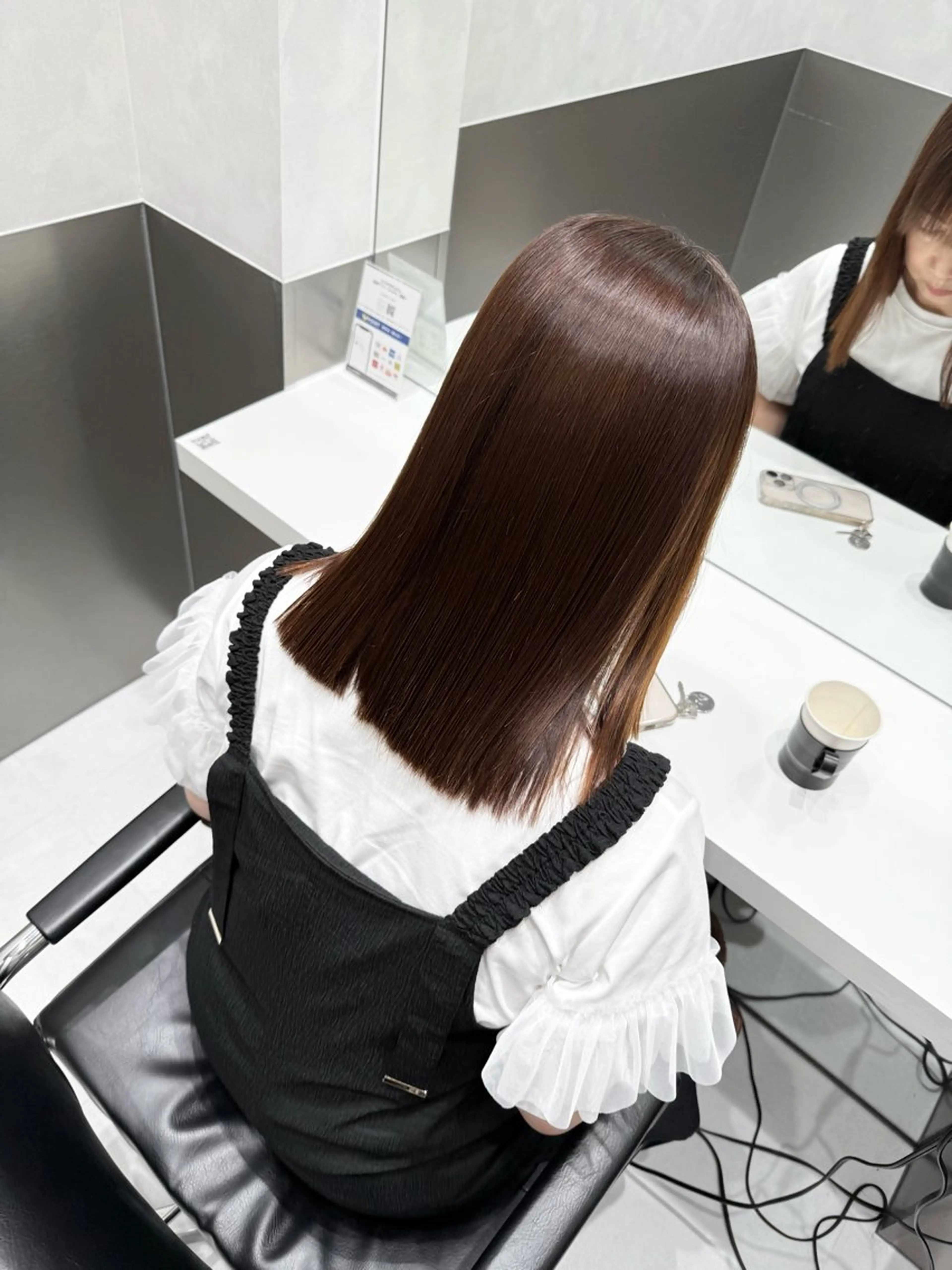 ミディアム 美髪職人あお🦕 髪質改善｜原宿のヘアスタイル