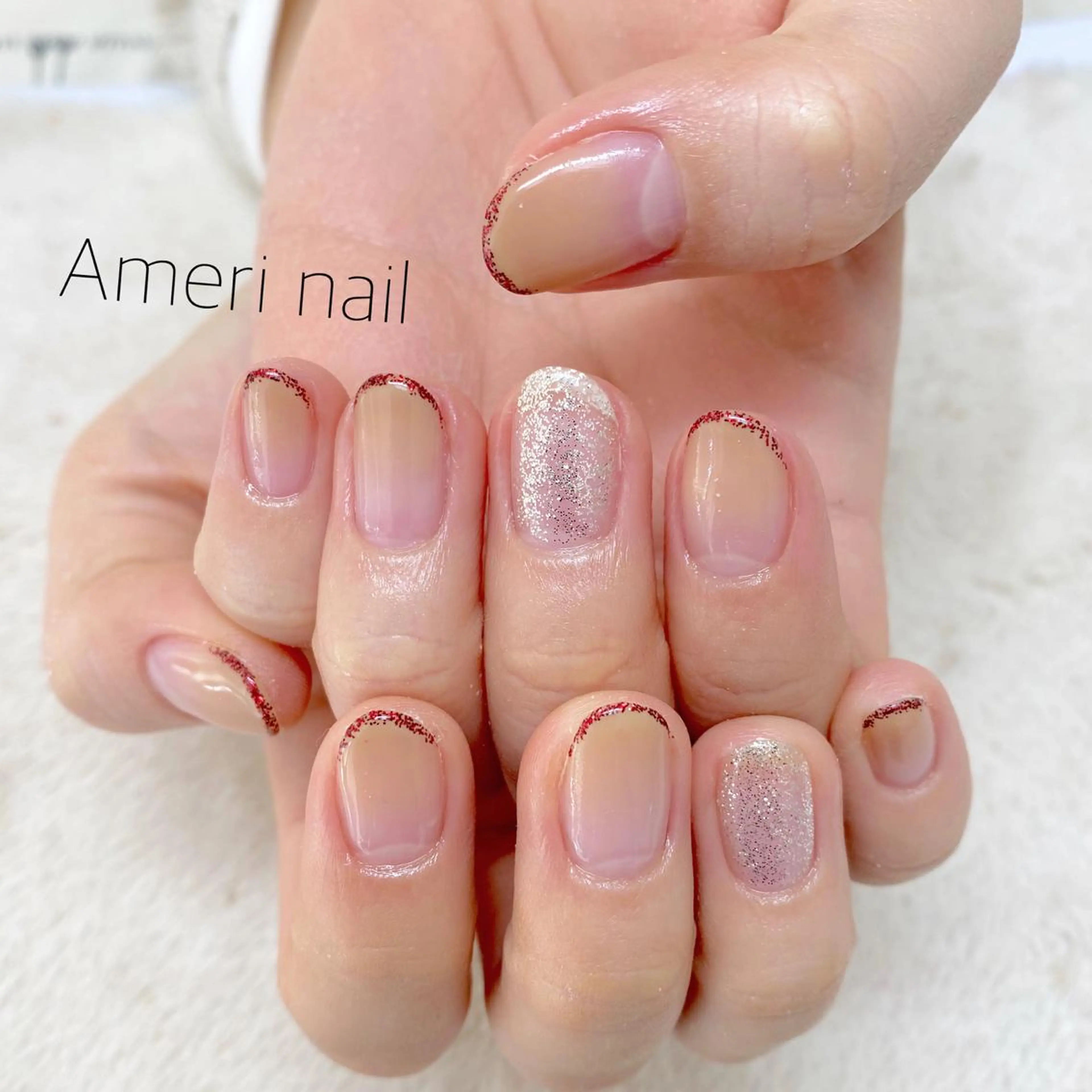 ネイル ハンドネイル Ameri nail /UKIのネイルデザイン