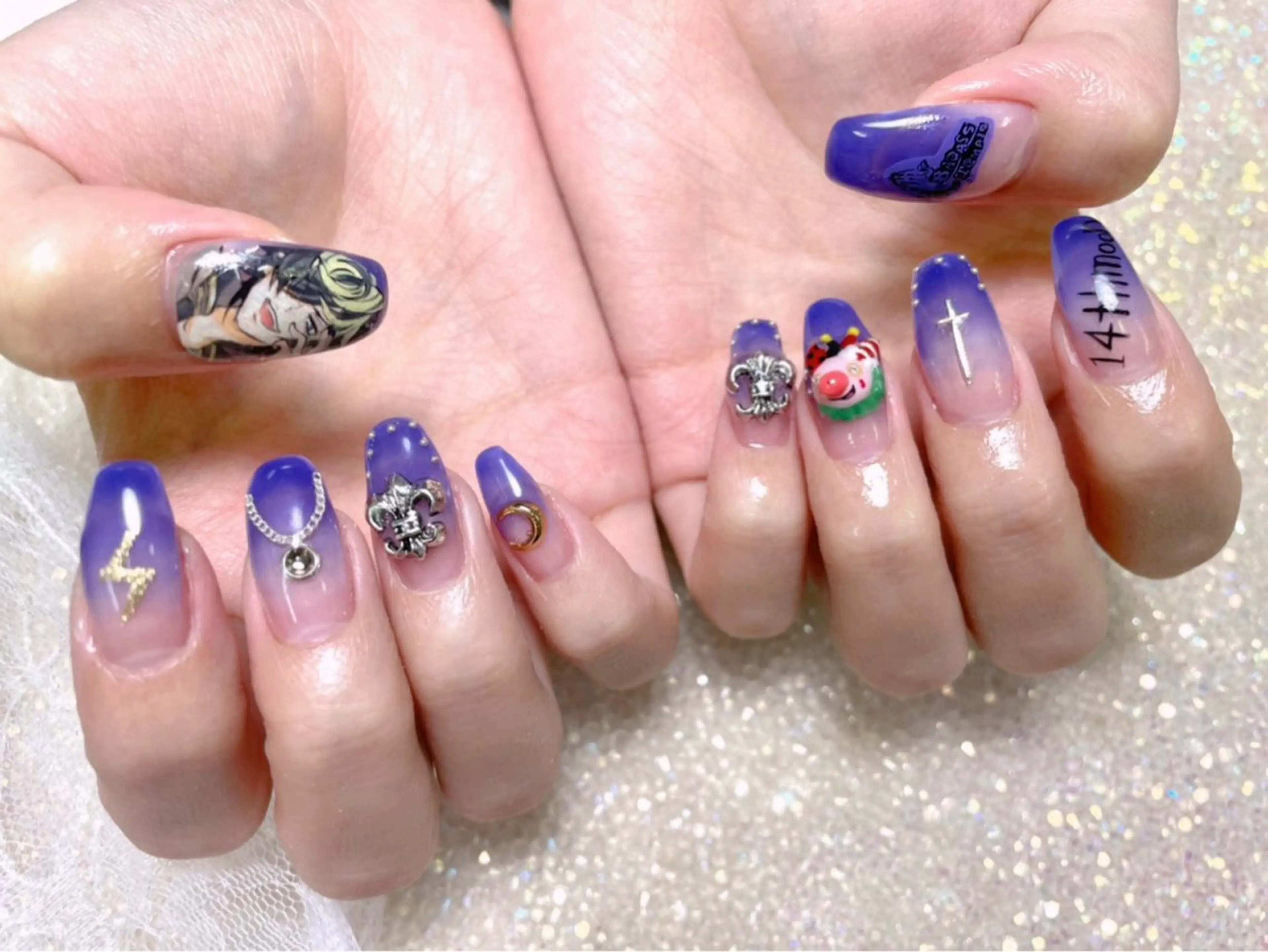 ネイル ハンドネイル ゆりか ジョアアンジェ福島のネイルデザイン