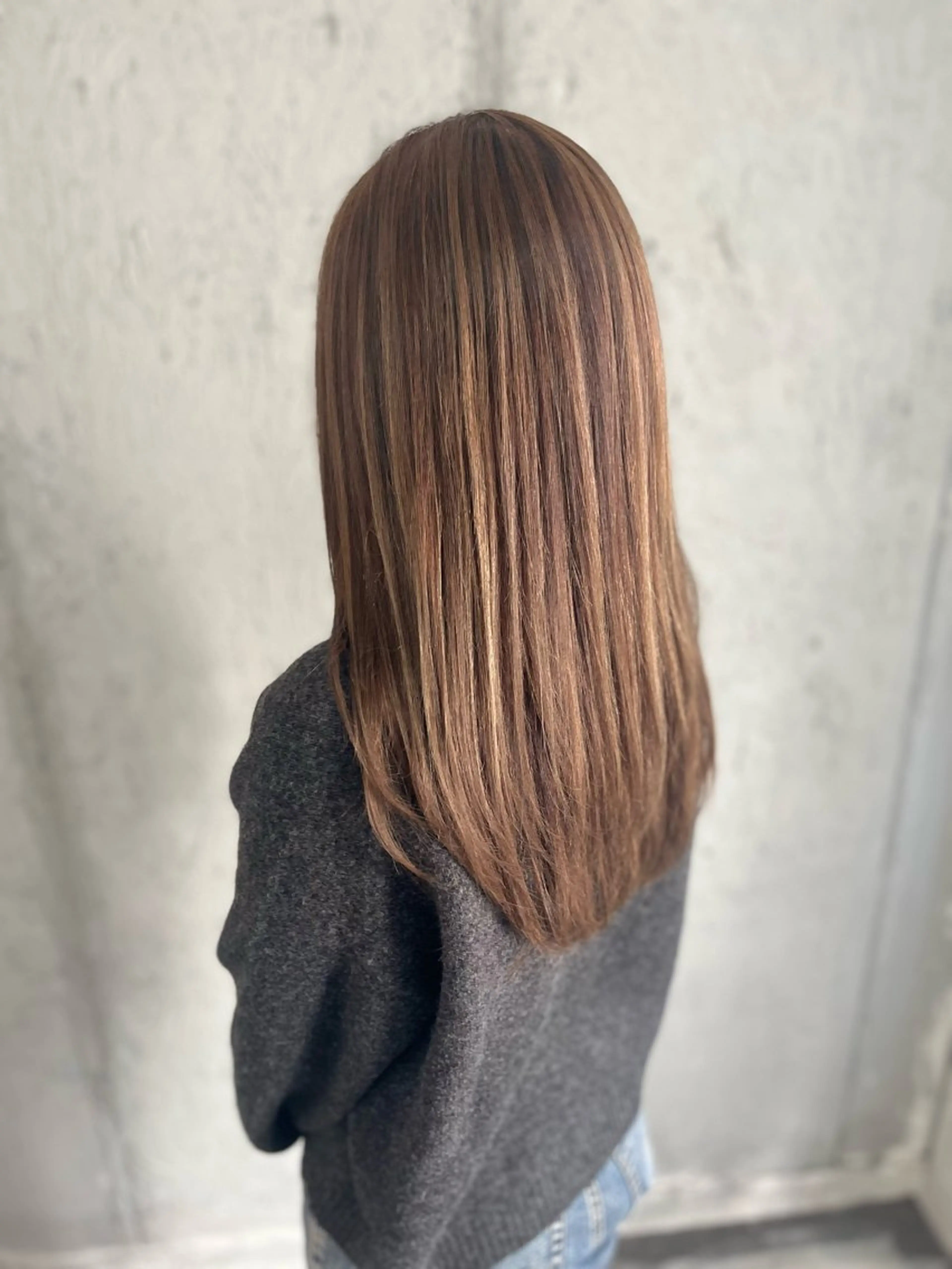 ロング カラー ヘアカラー Mariana雛/ 西大分/ハイライトのヘアスタイル