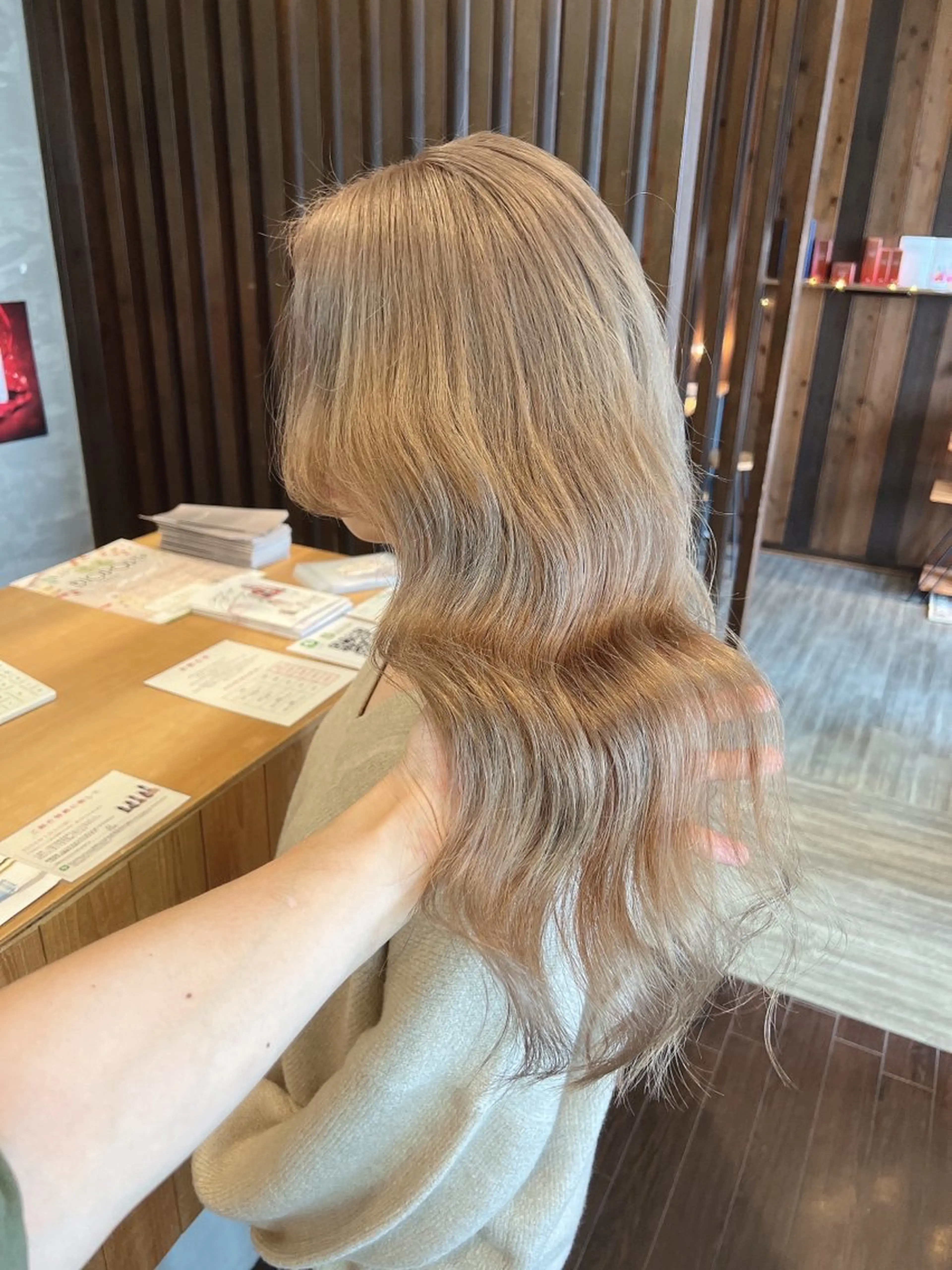 ロング カラー 具志 正太のヘアスタイル