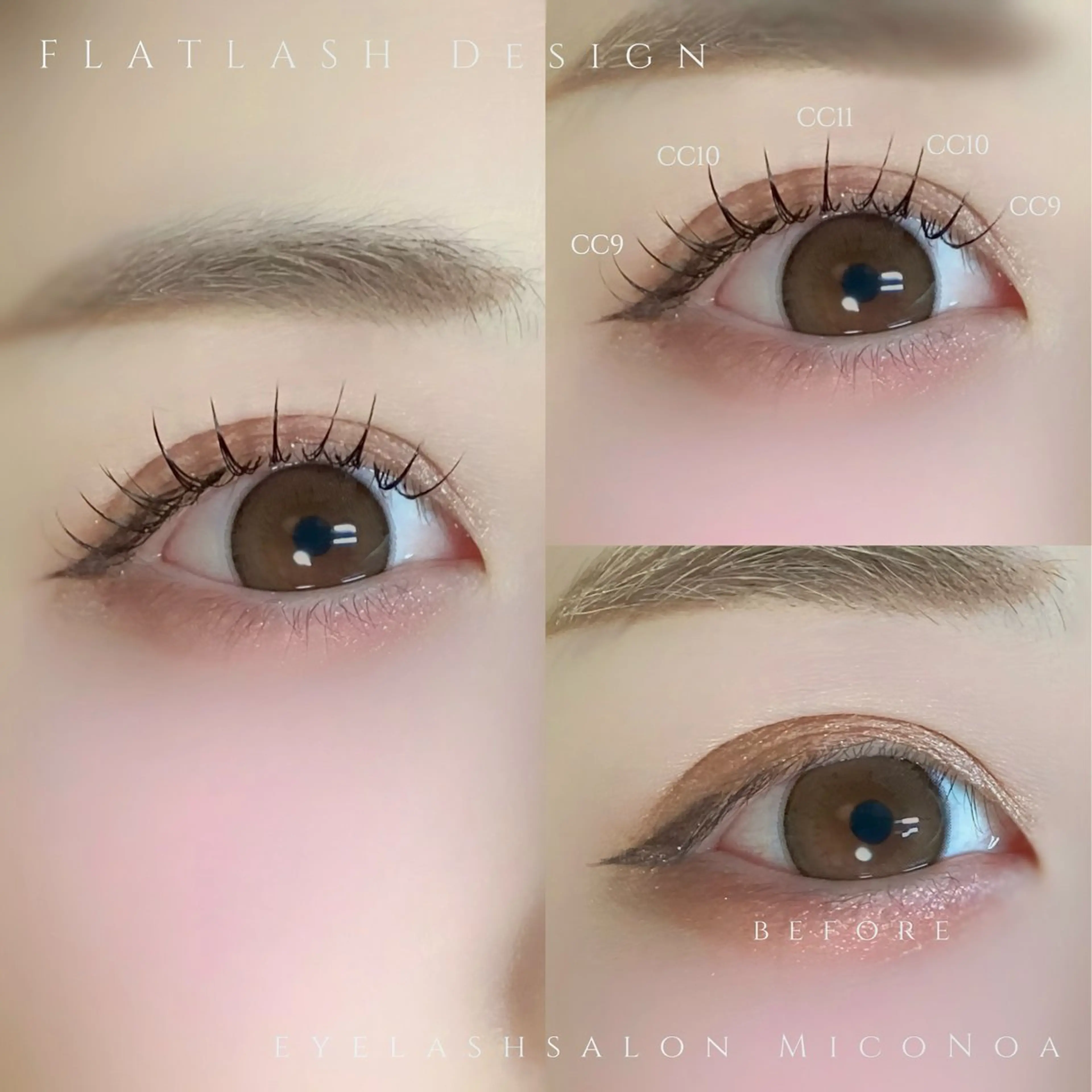 マツエク・マツパ マツエク MicoNoa所属・MicoNoa Asamiのマツエク・マツパデザイン