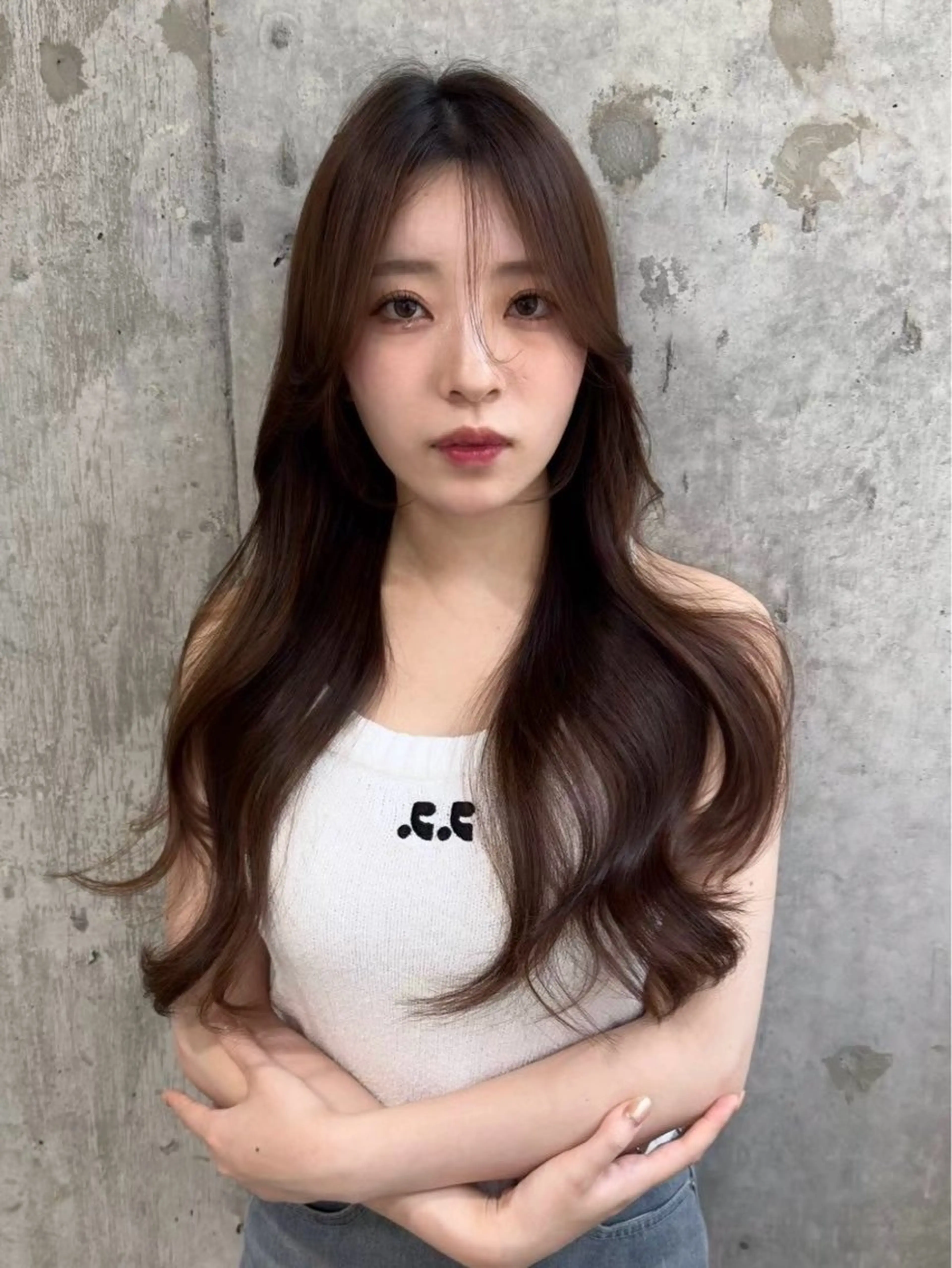 ロング ヘアセット Loom by Sea 新宿所属・🦋Kaede/艶/ レイヤー/ミディアムのヘアスタイル