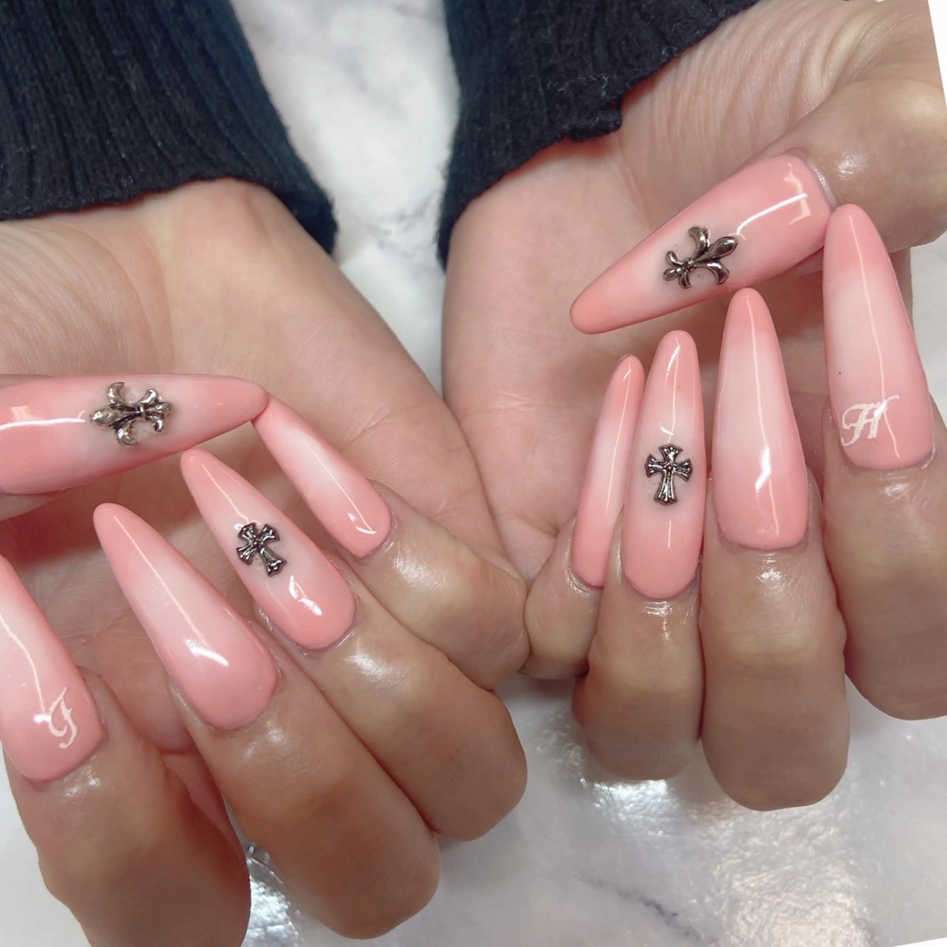 ネイル ハンドネイル 柘植 祐子のネイルデザイン