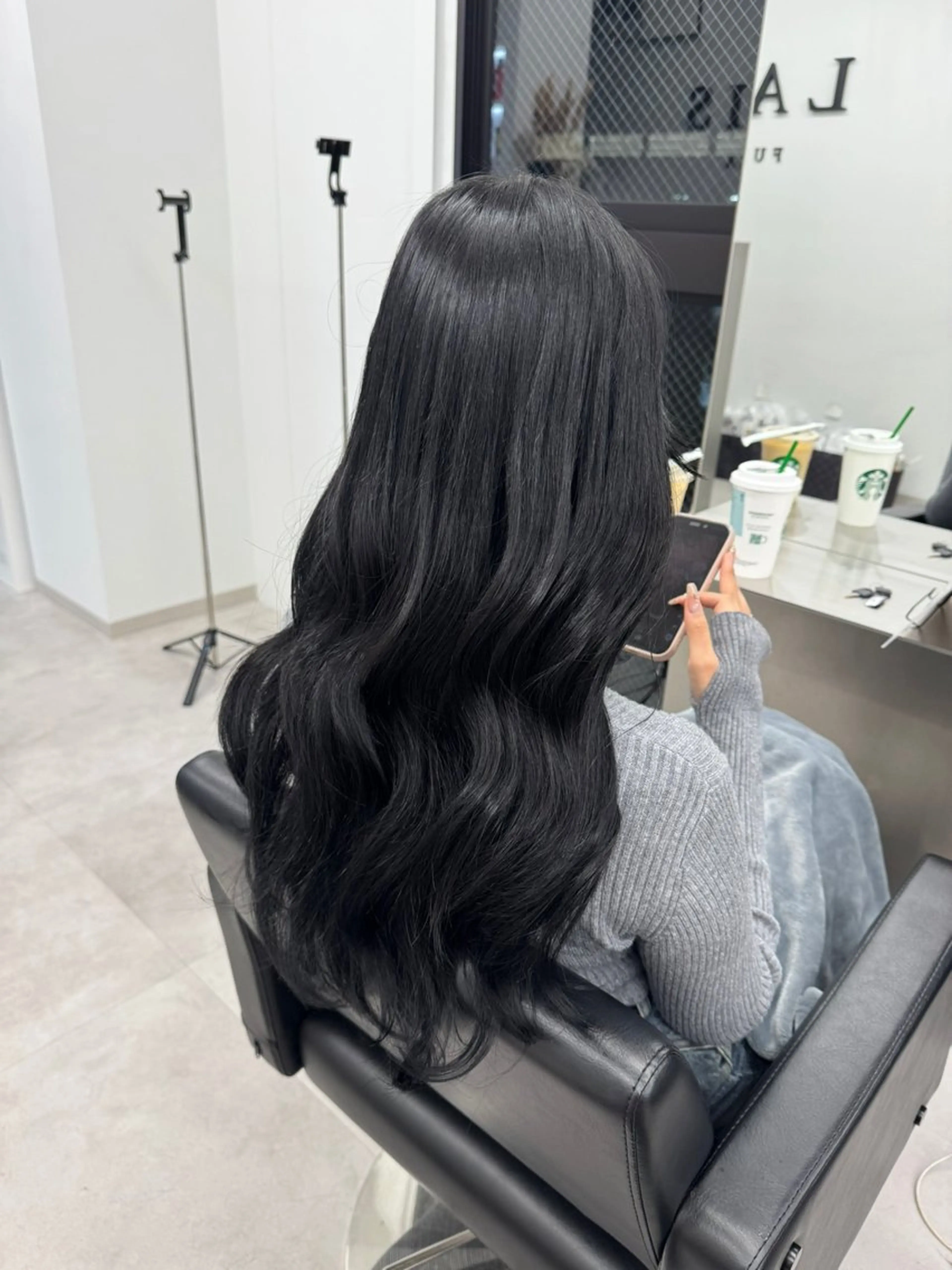 ロング エクステ エクステ エクステ/ベージュ 韓国ヘア/KENTAのヘアスタイル