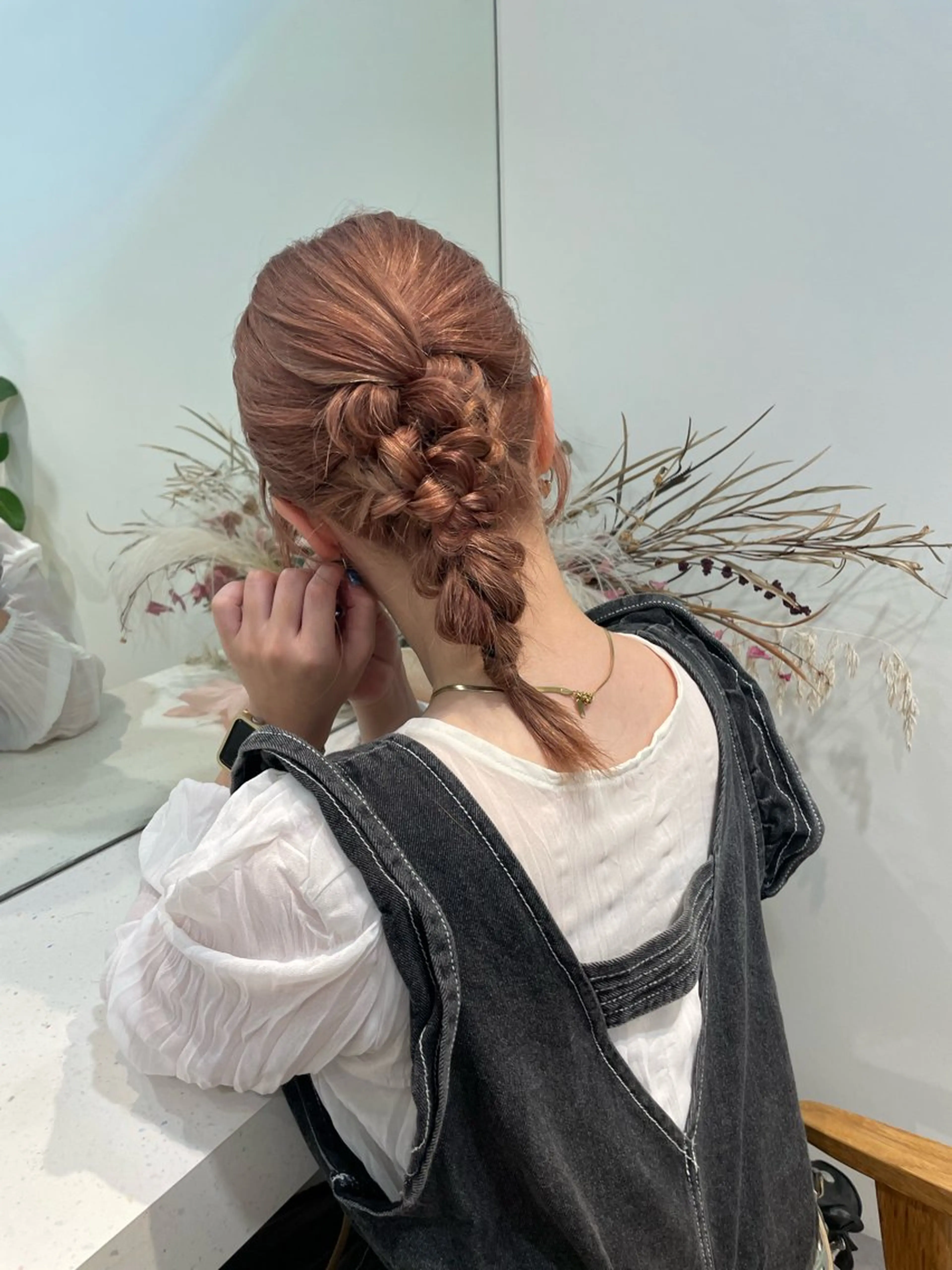 ヘアアレンジ 若月 あやかのヘアスタイル