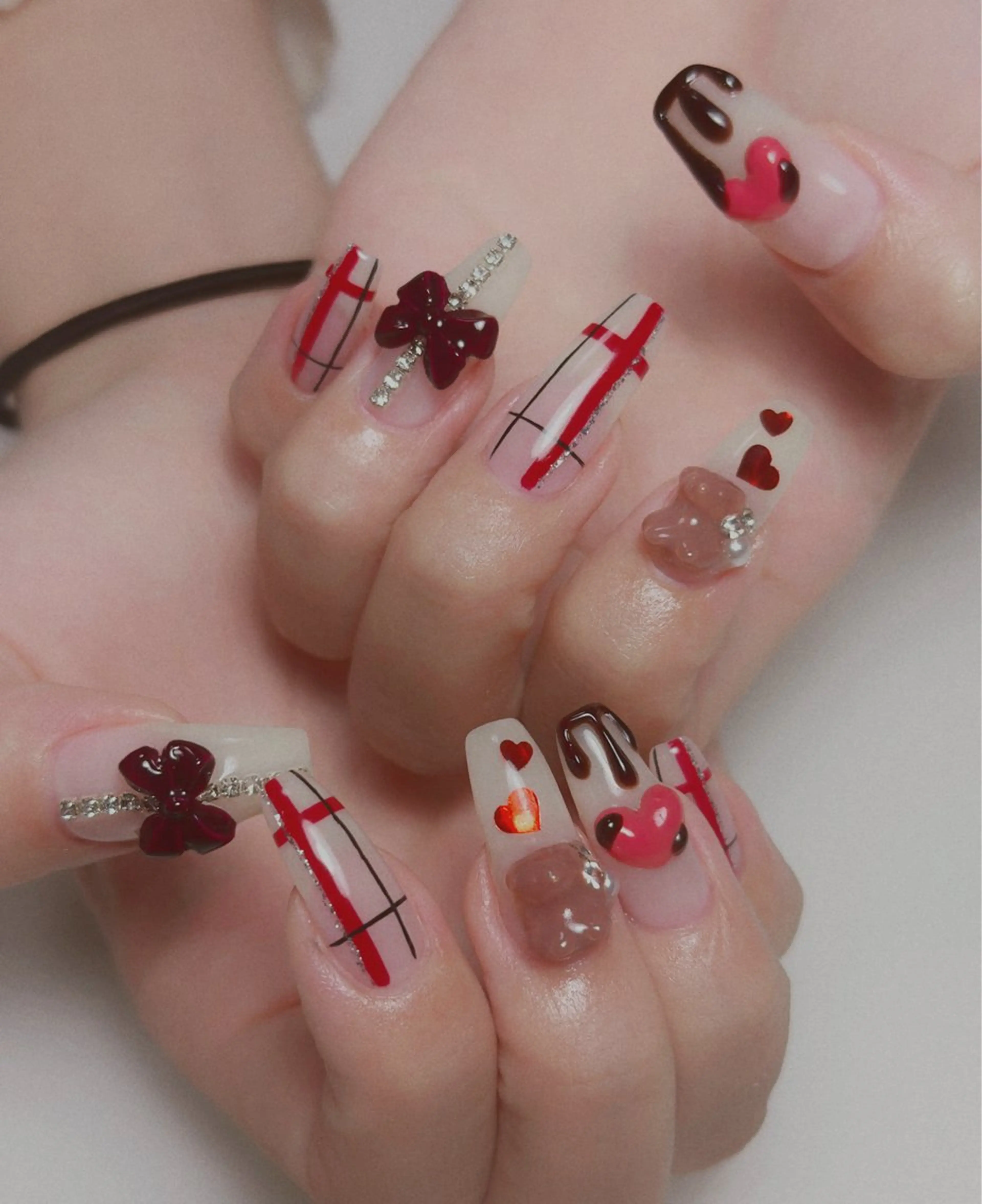 ネイル ハンドネイル 👍thumbs up nail👍のネイルデザイン