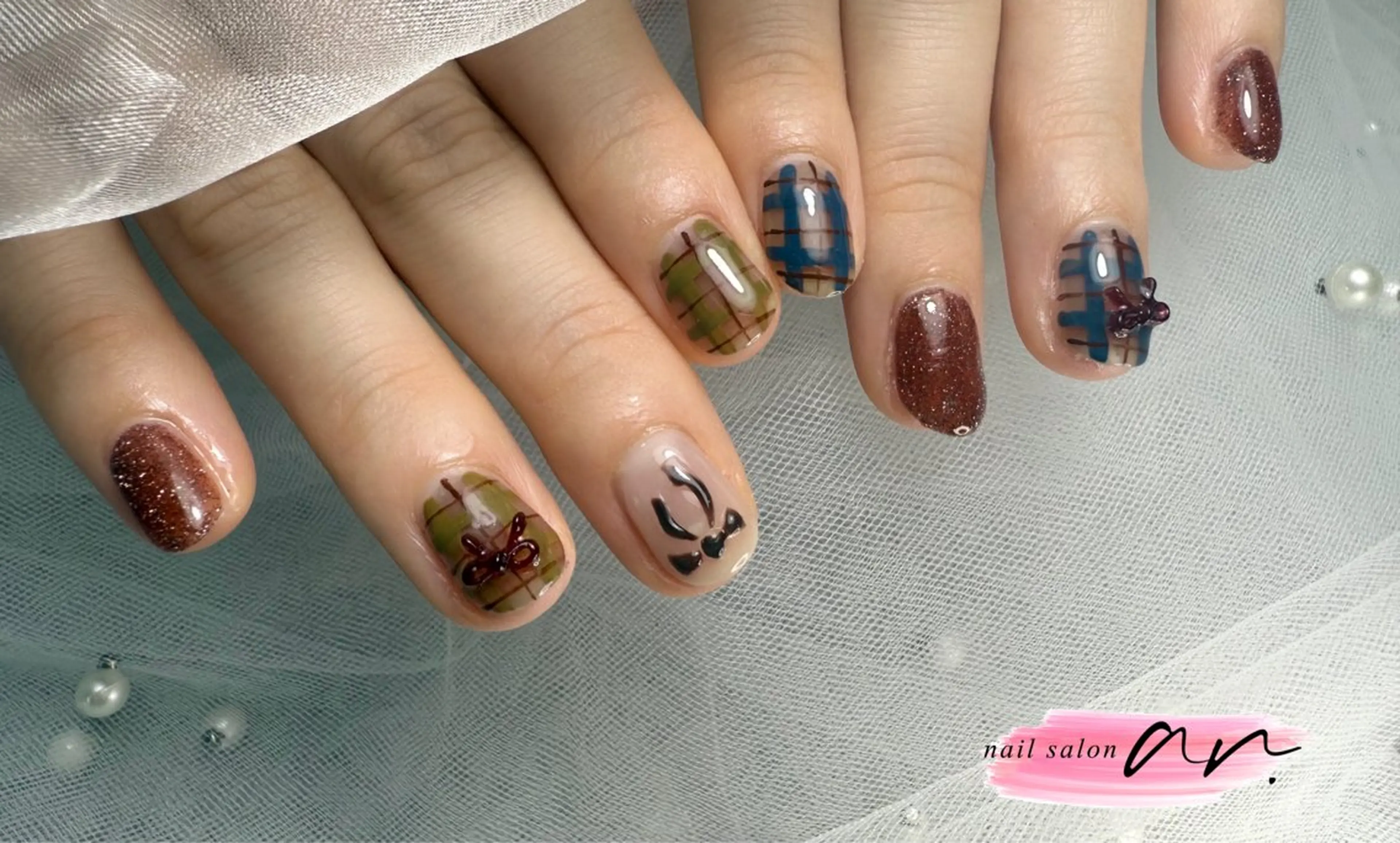 ネイル 持ち込み nailsalon ar.のネイルデザイン