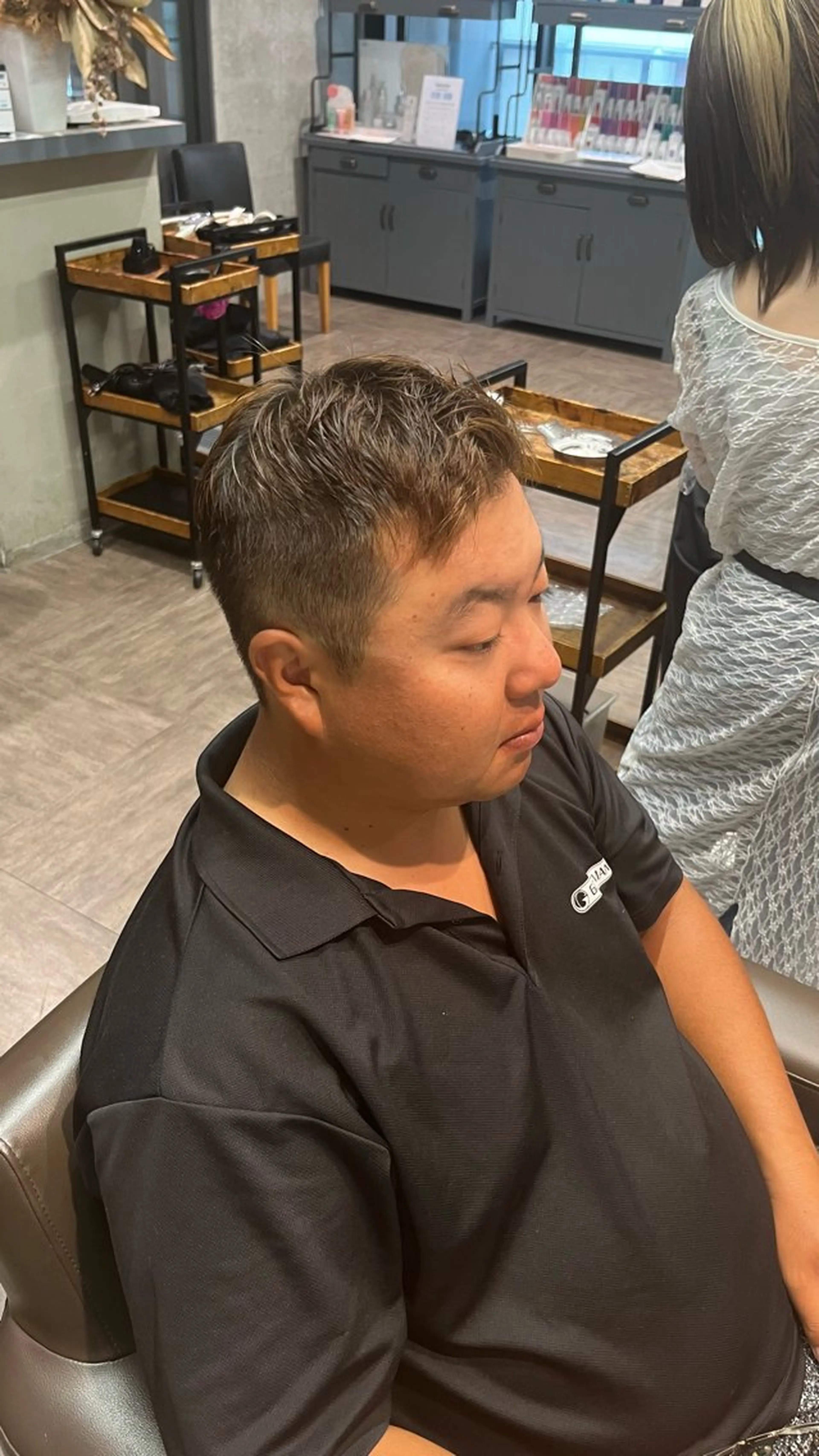 メンズ メンズカット パーマ飯野友喜のヘアスタイル