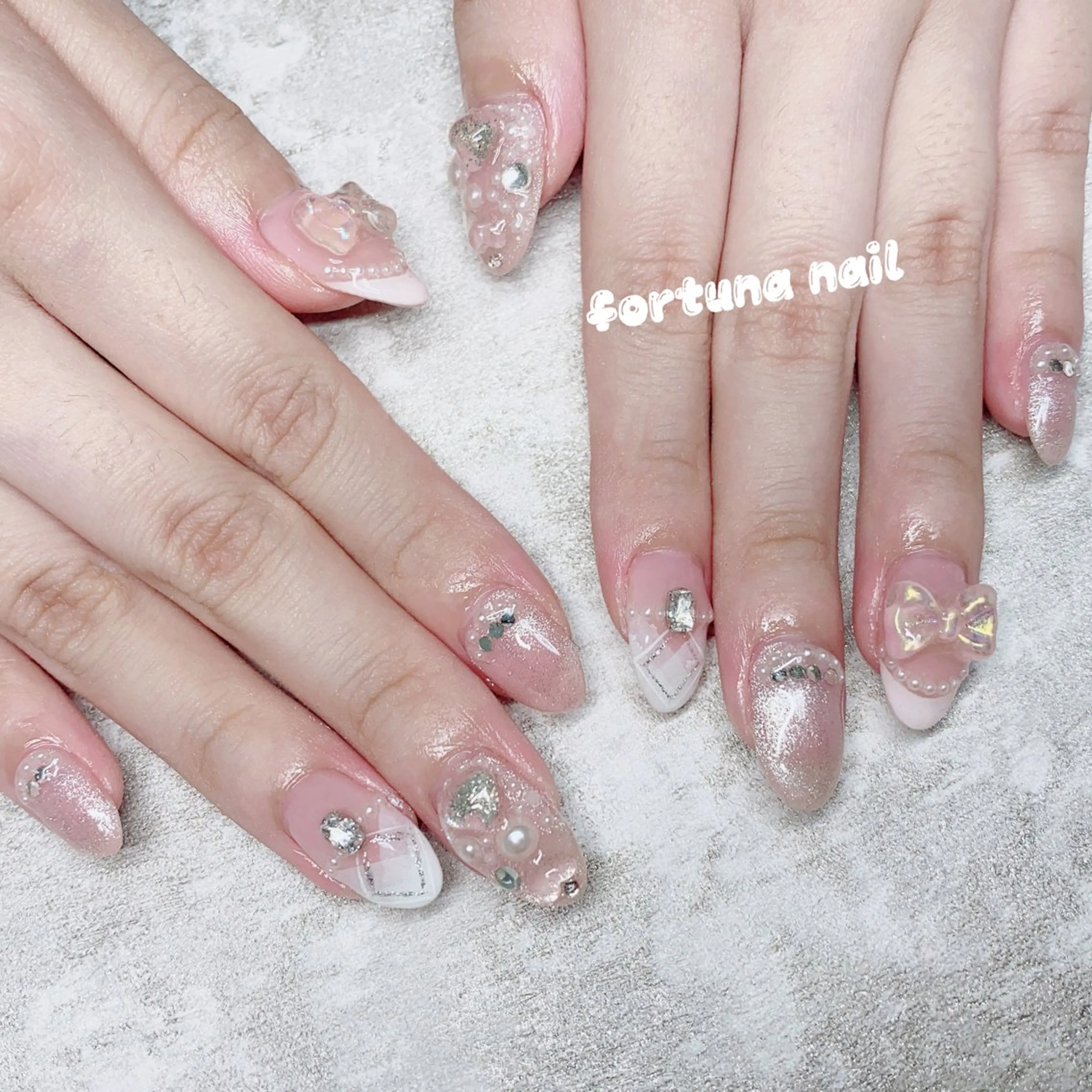 ネイル ハンドネイル ハンドケア Nail •Head スパFortunaのネイルデザイン