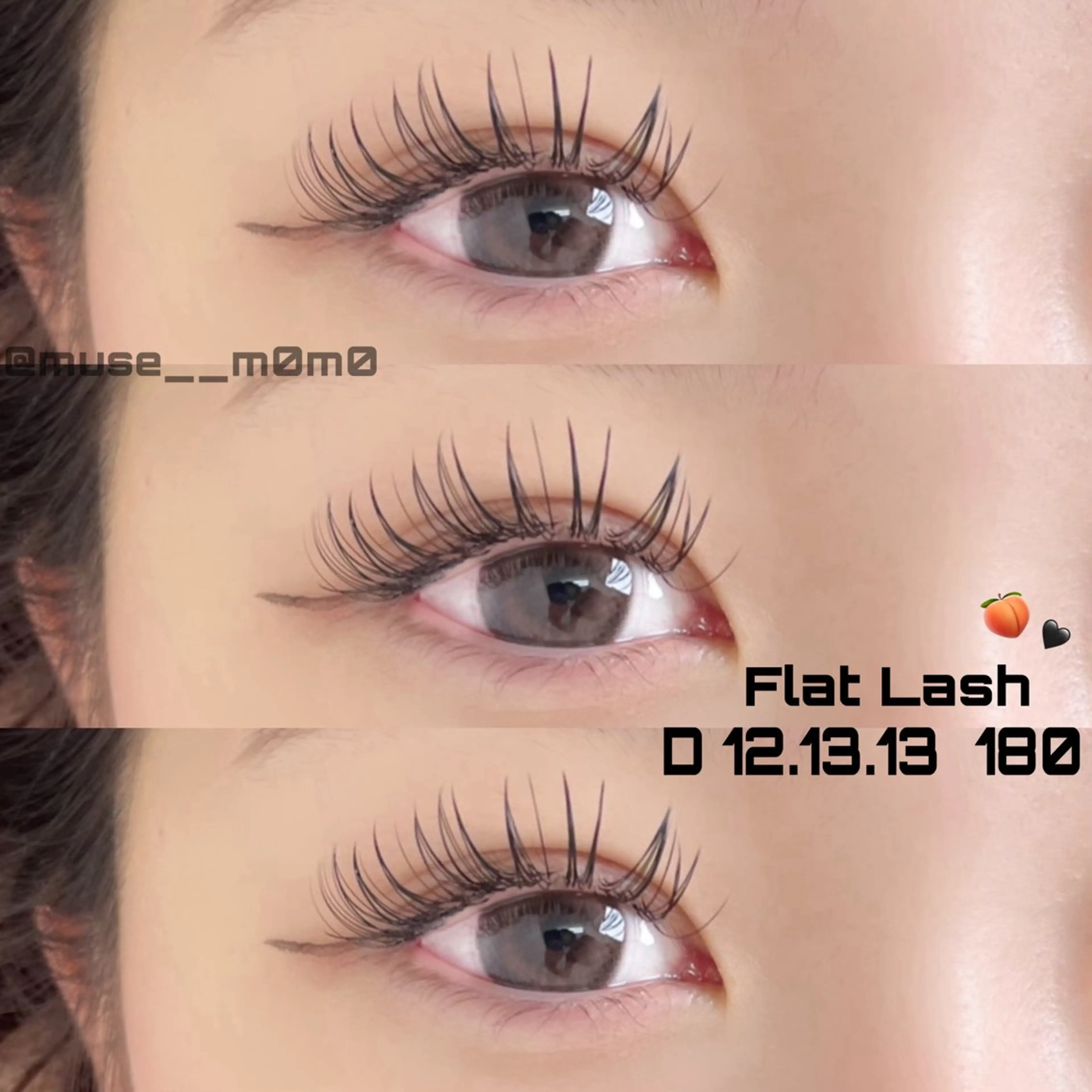 マツエク・マツパ muse momoのマツエク・マツパデザイン