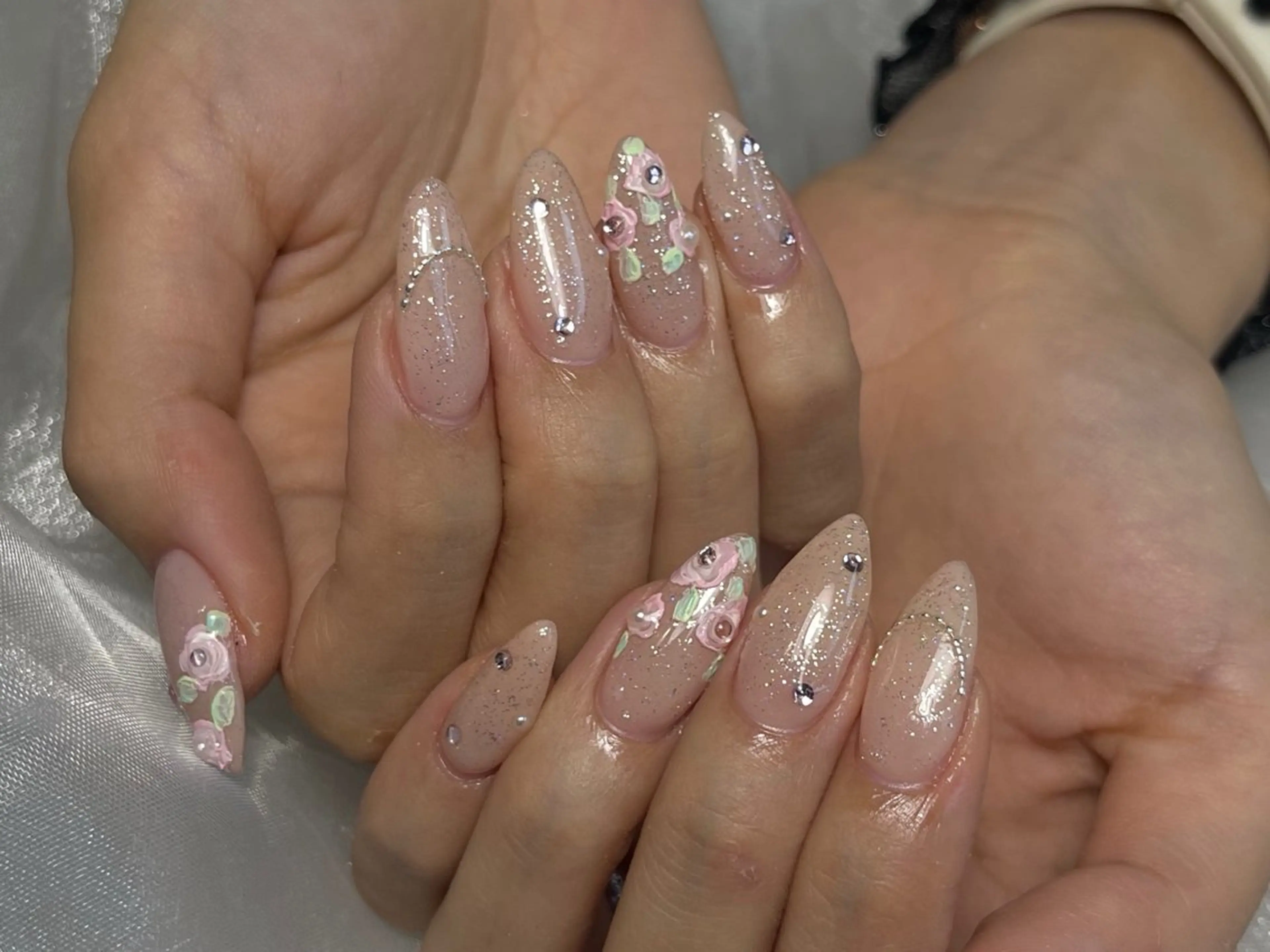 ネイル ハンドネイル ハンドケア nail salon kukuna所属・ワンホン/韓国 nail 大阪アメ村のネイルデザイン