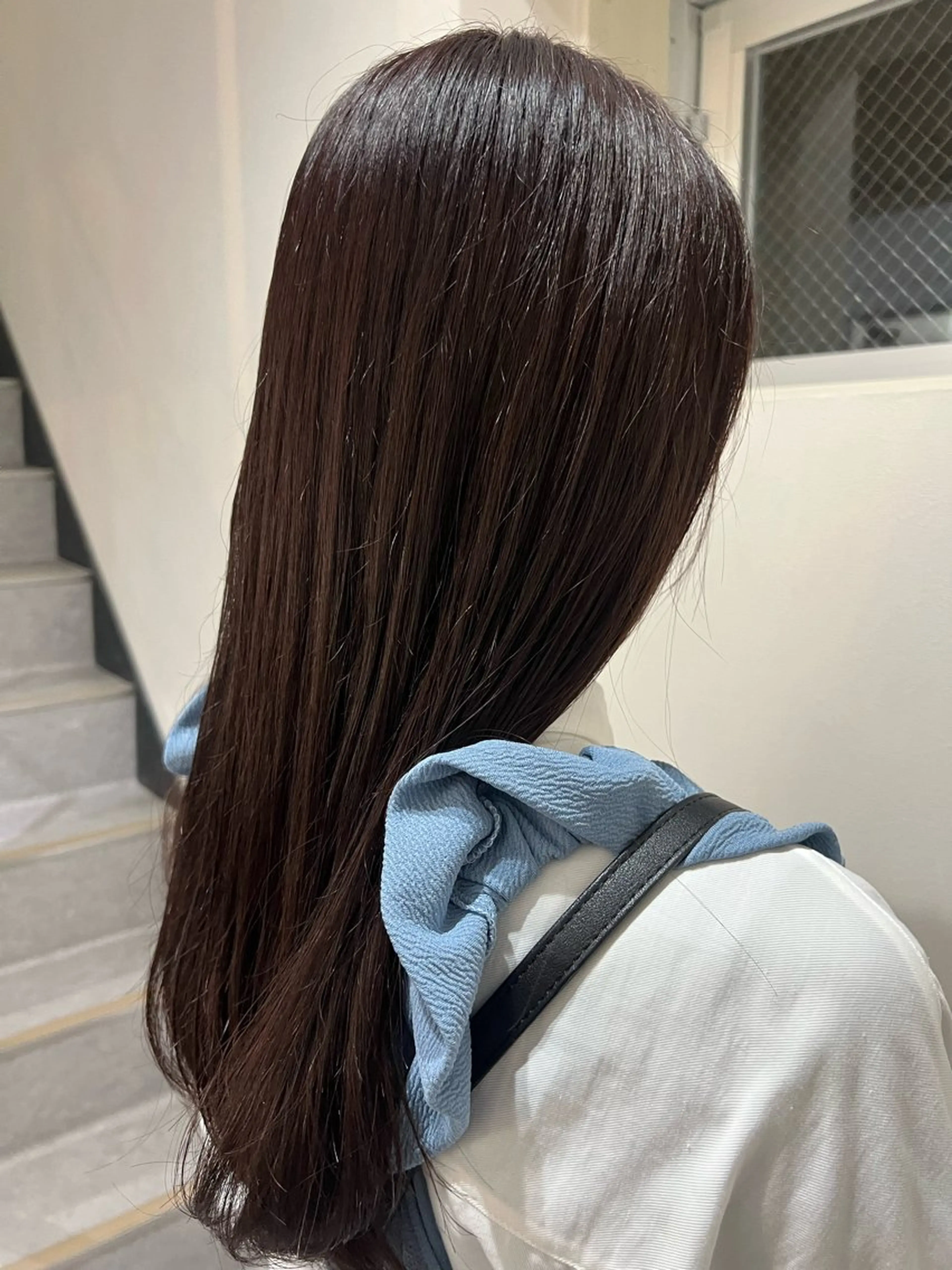 ロング カラー ヘアアレンジ バイオレットカラー 福岡ヘアセット/ 髪質改善/ayaneのヘアスタイル