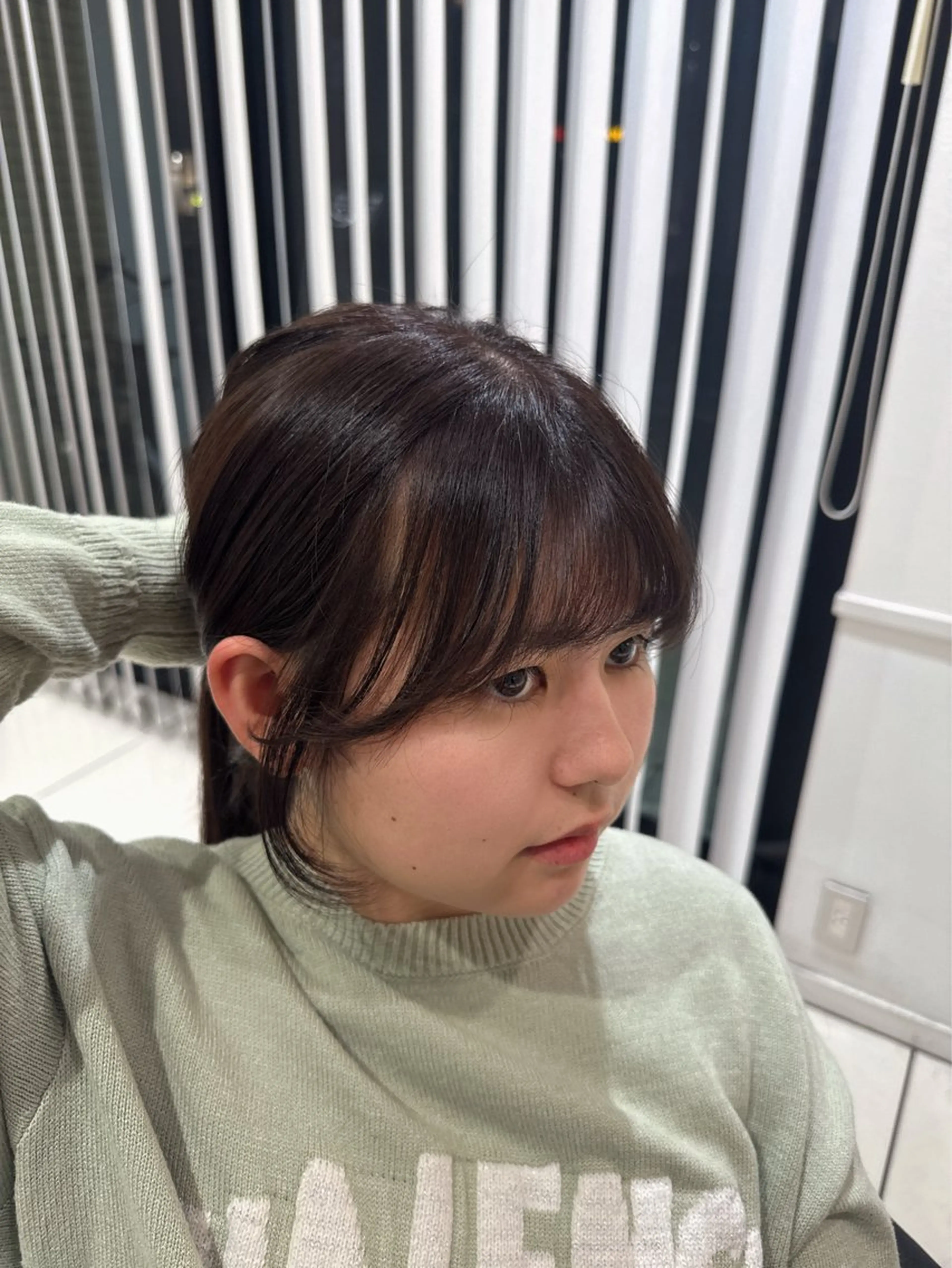 曲がる縮毛/カルマパ ーマ/池袋/横村大全のヘアスタイル