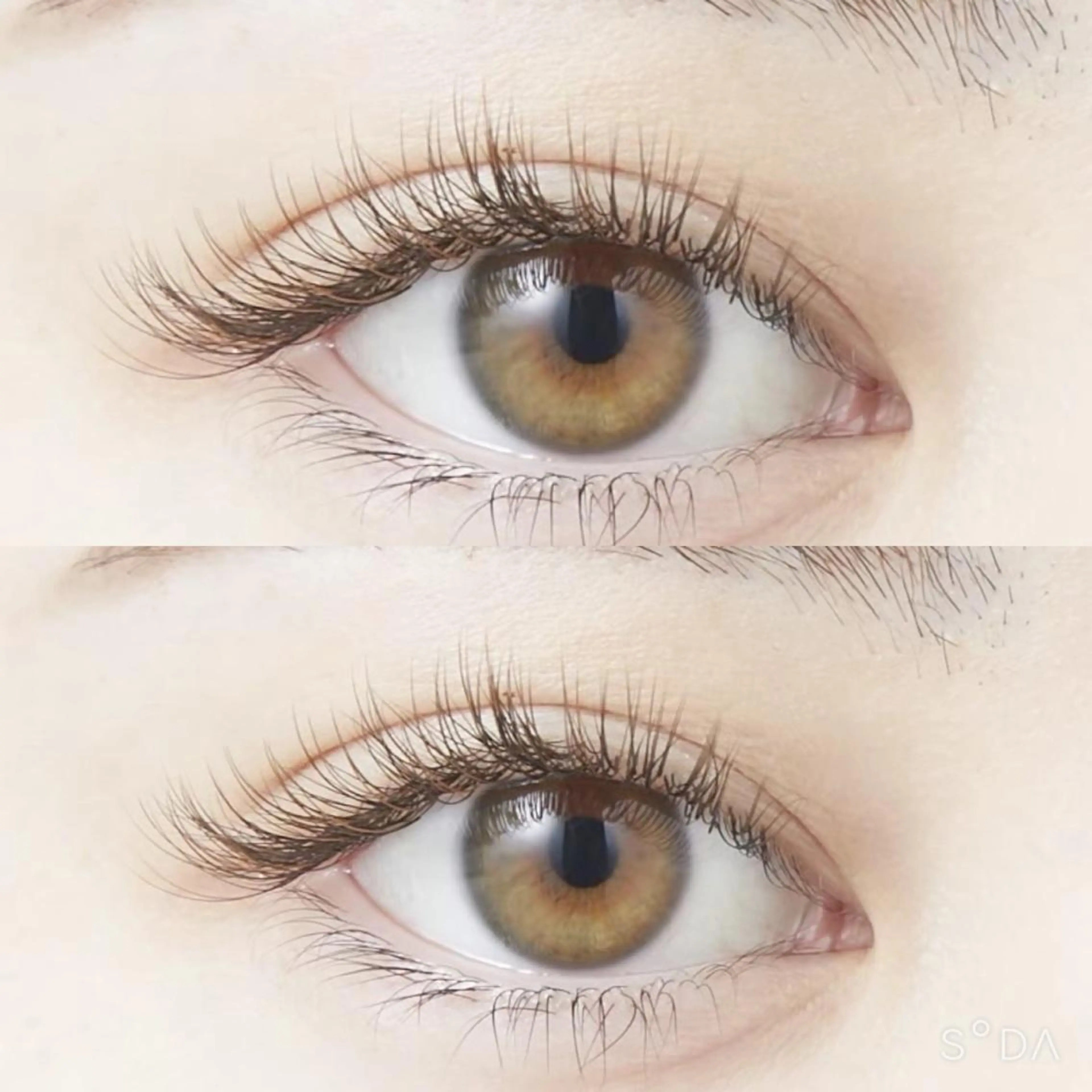 マツエク・マツパ カラーマツエク フラットラッシュ H. Yurinaの眉毛・アイブロウイメージ